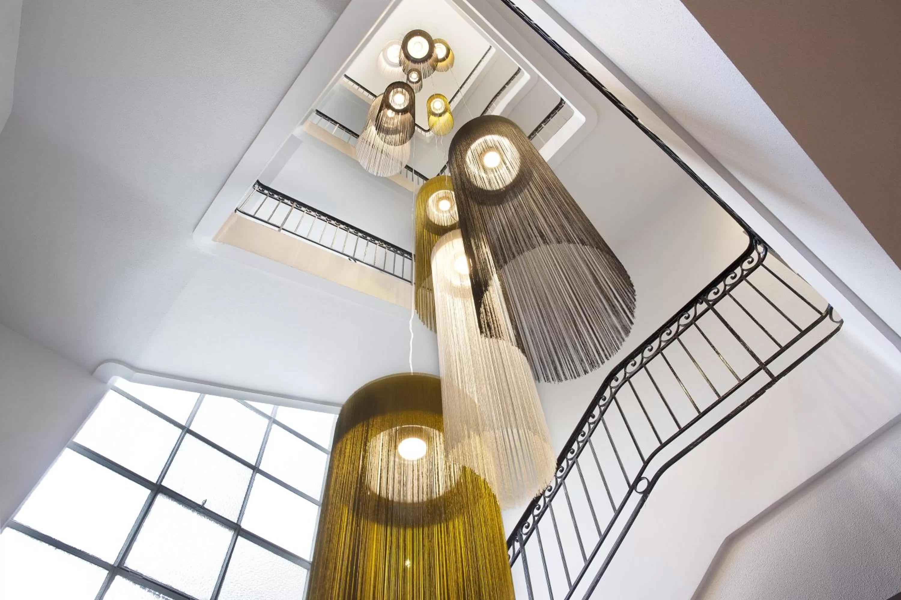 Decorative detail in Oceania l'Hôtel de France Nantes