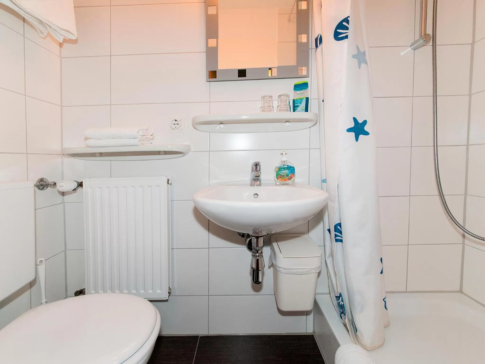 Bathroom in Hotel Am Hillmannplatz Nr.1
