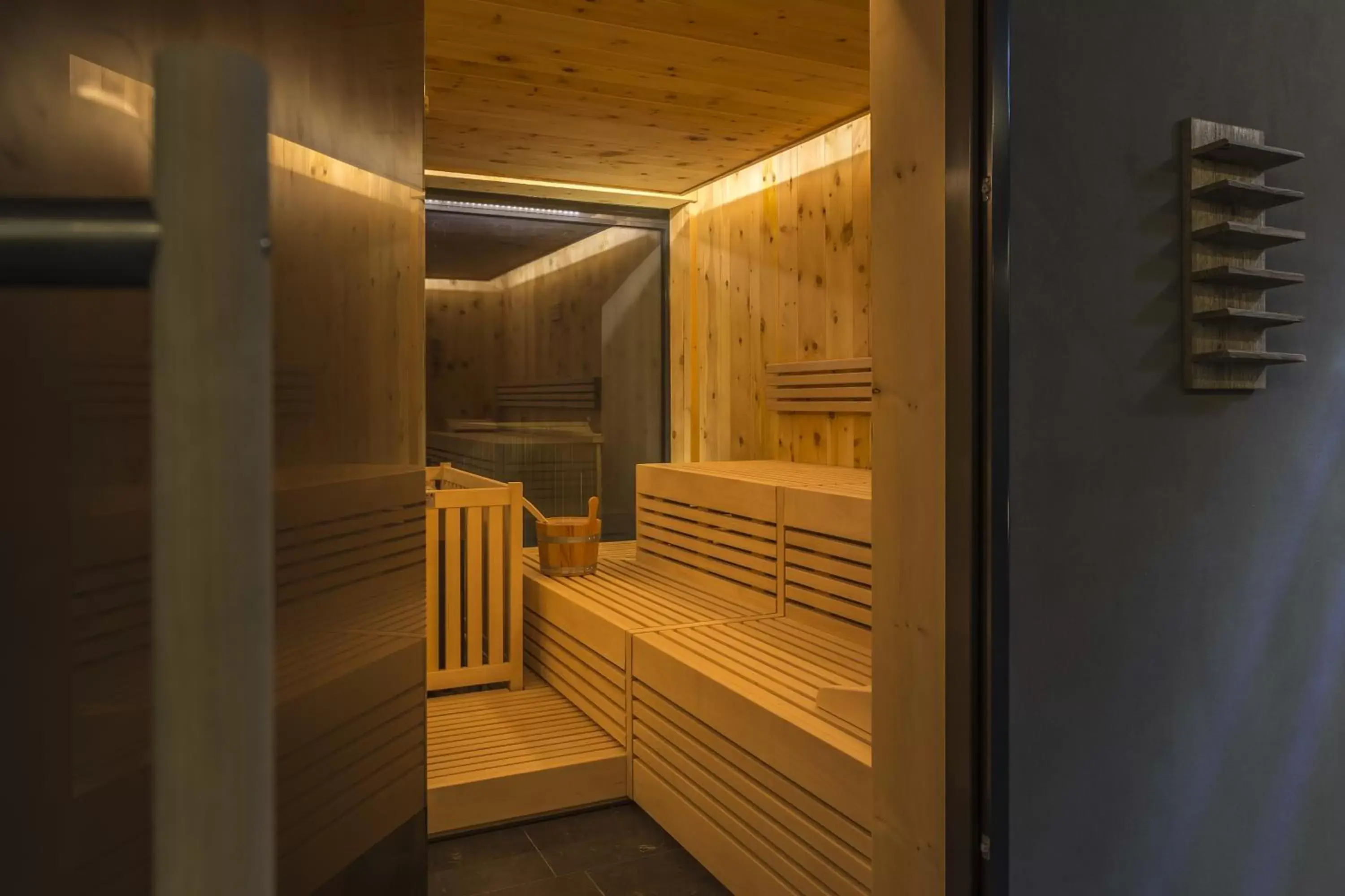 Sauna in Das Graseck - mountain hideaway & health care