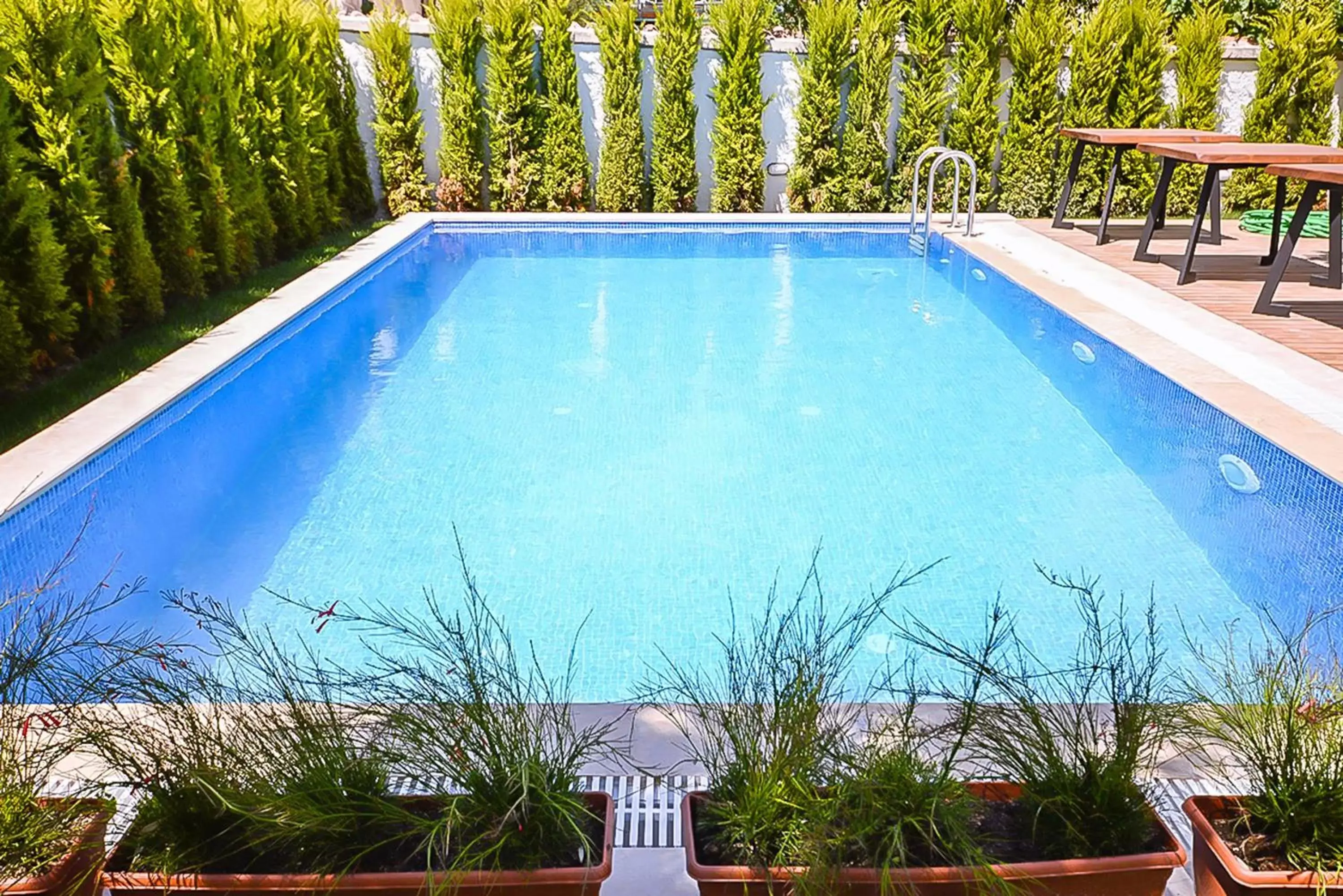 Swimming pool in Rebetiko Hotel