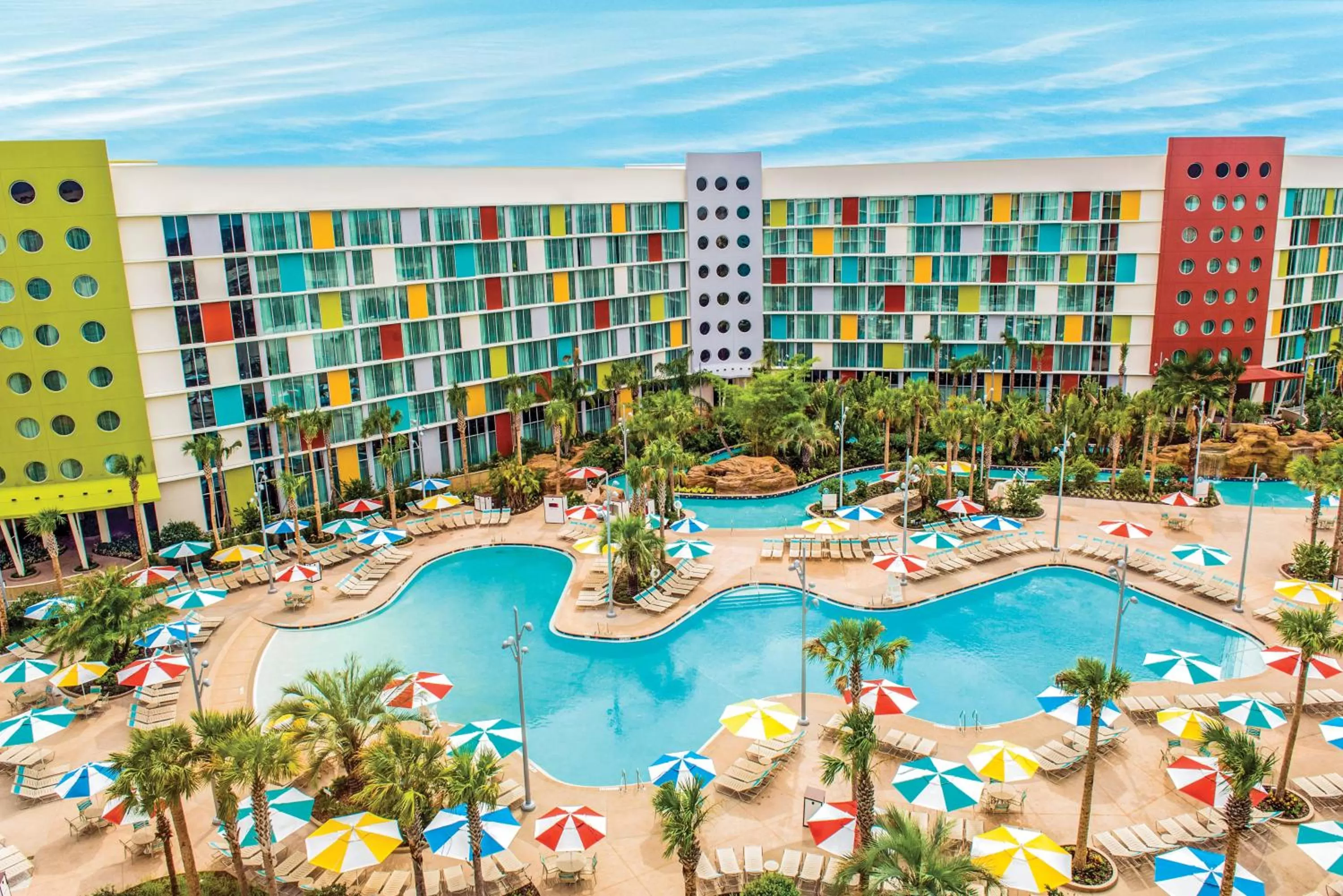 Swimming pool in Universal's Cabana Bay Beach Resort