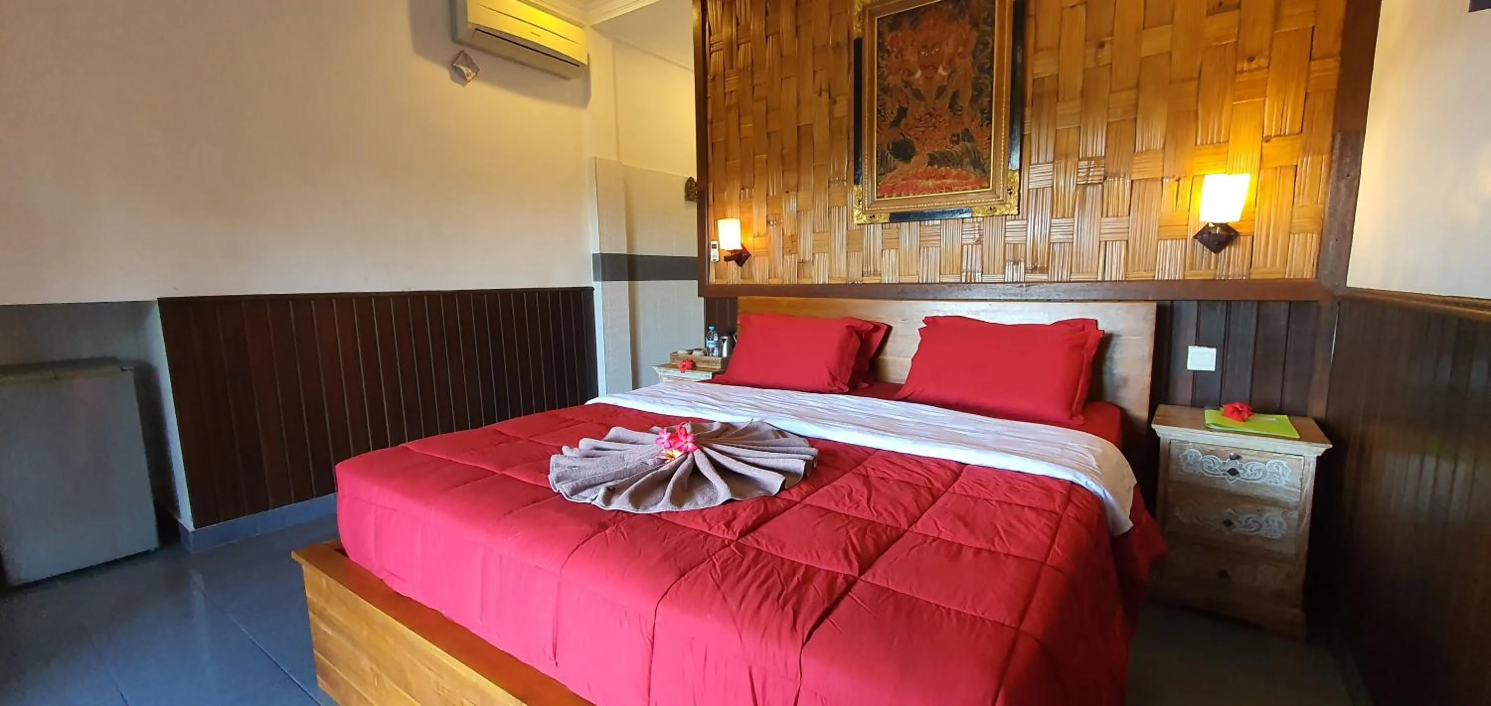 Bed in Kun - Kun Guest House Ubud
