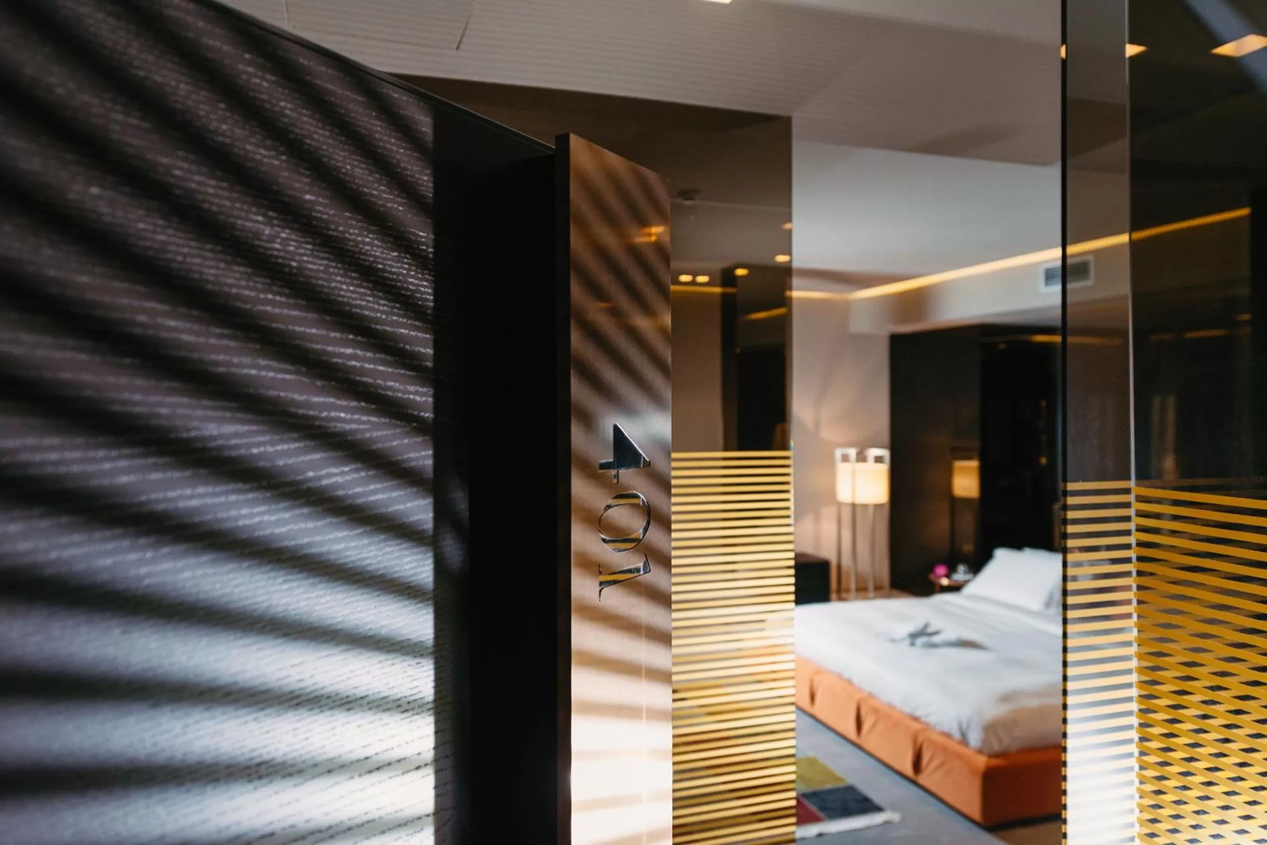 Bed in Hotel Egnatia