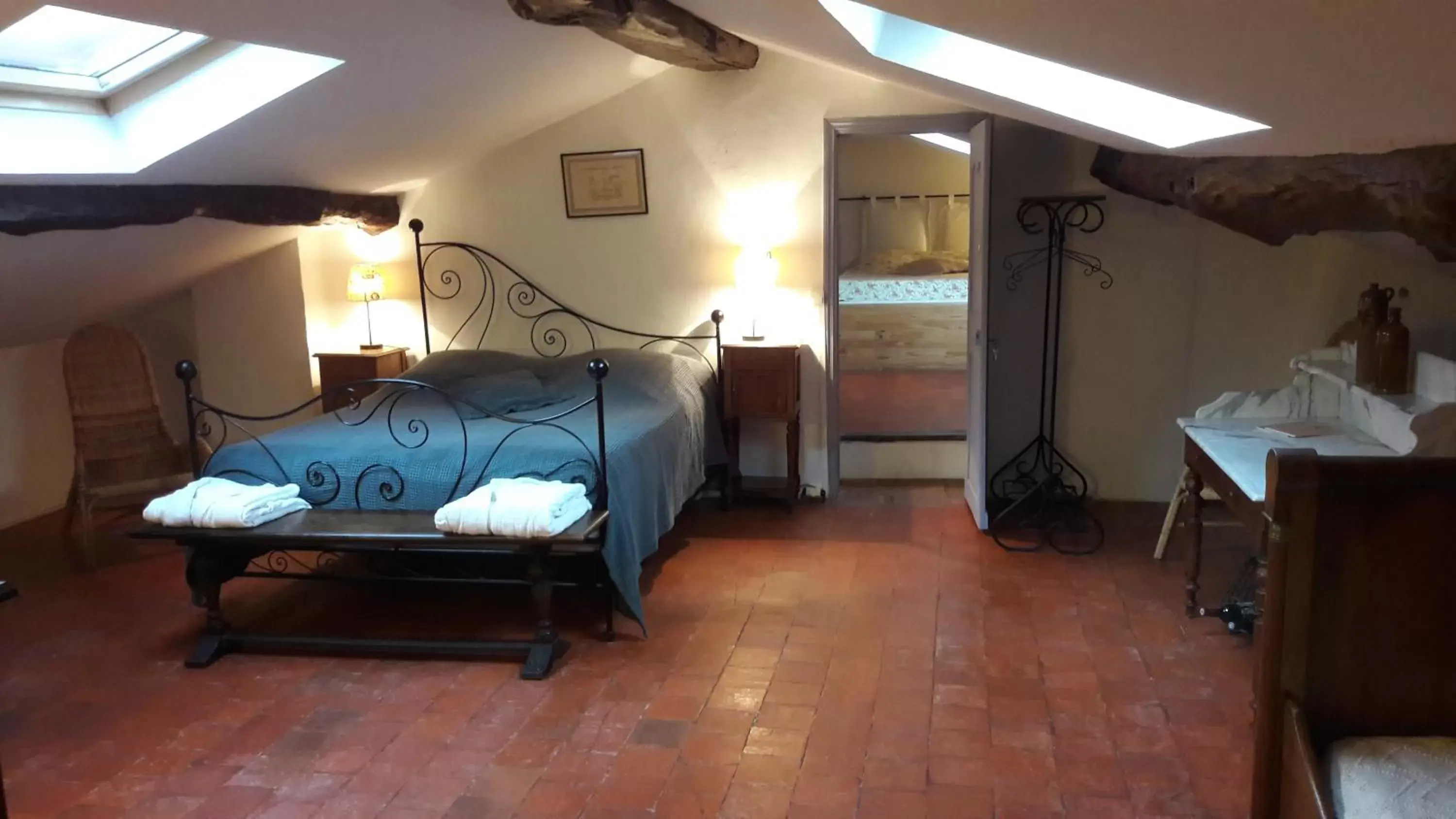 Bed in Bed and Breakfast La Grande Lauzade