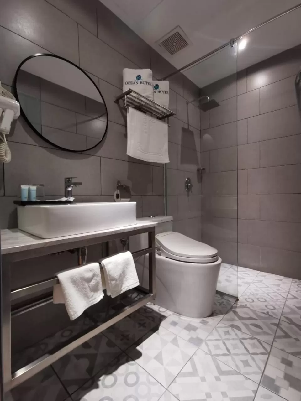 Bathroom in OCEAN HOTEL