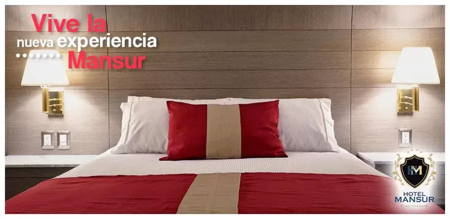 Bed in Hotel Mansur Business & Leisure