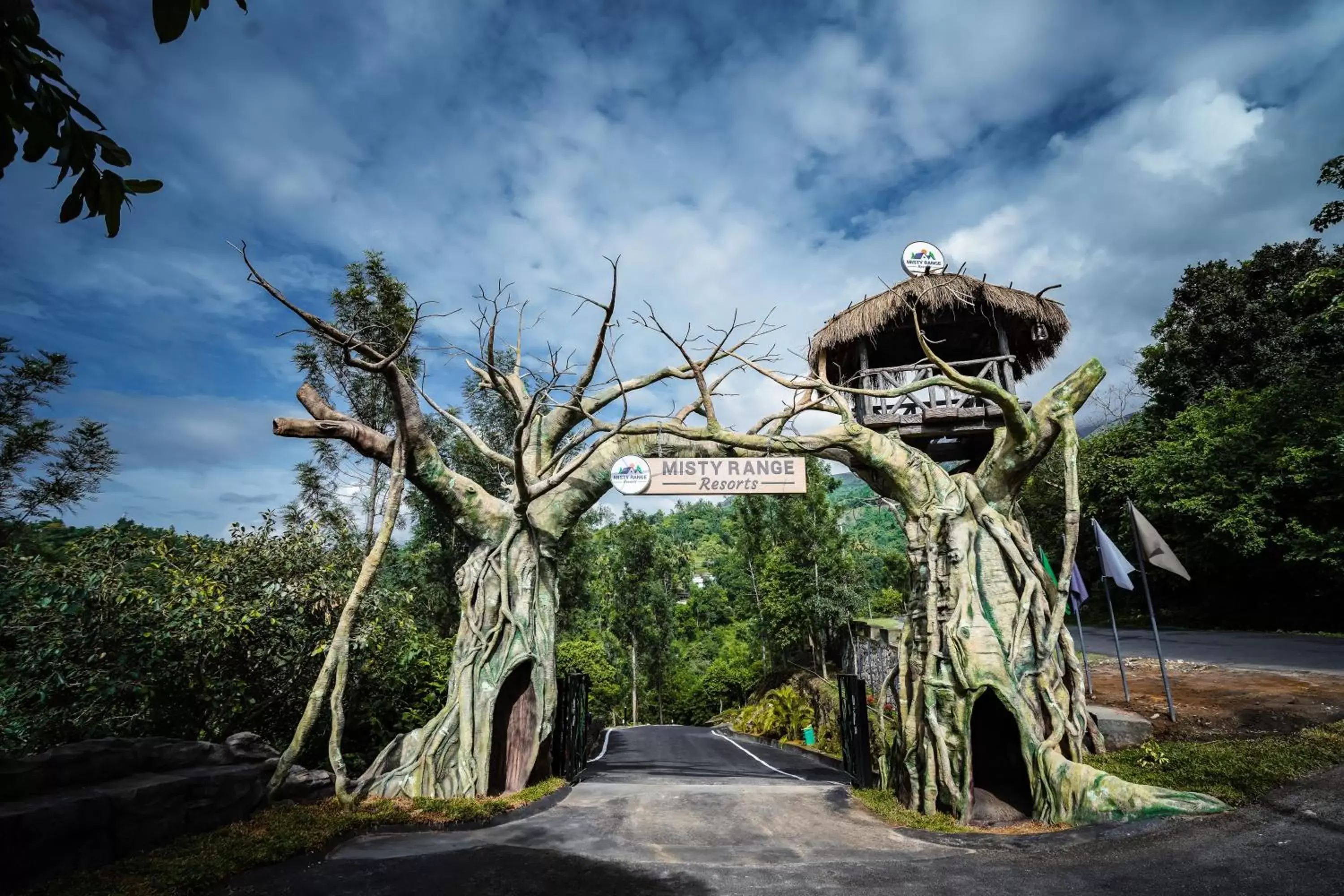 Property building in Misty Range Resorts Property building in Misty Range Resorts