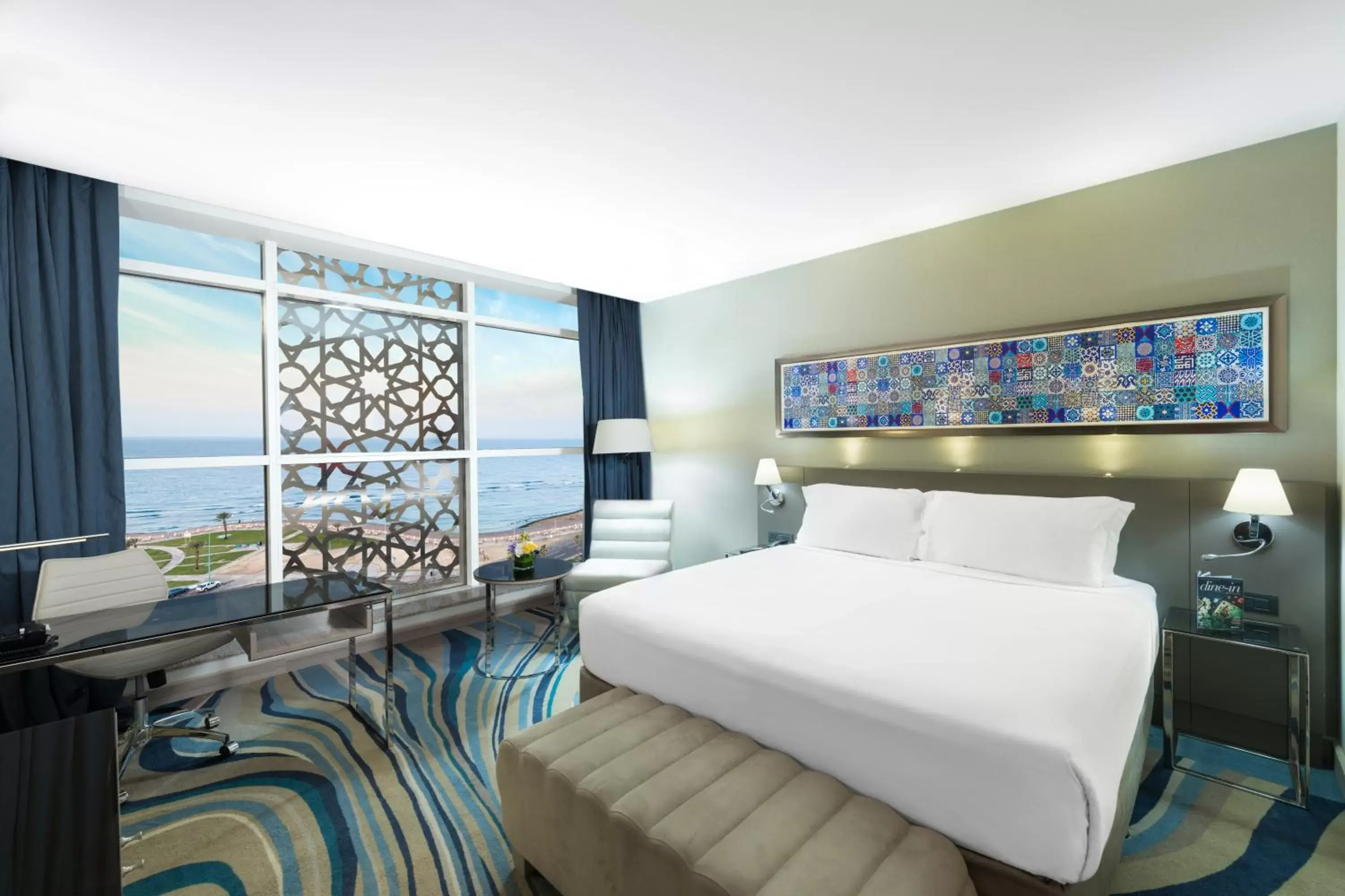 Sea view in Radisson Blu Hotel, Jeddah Corniche
