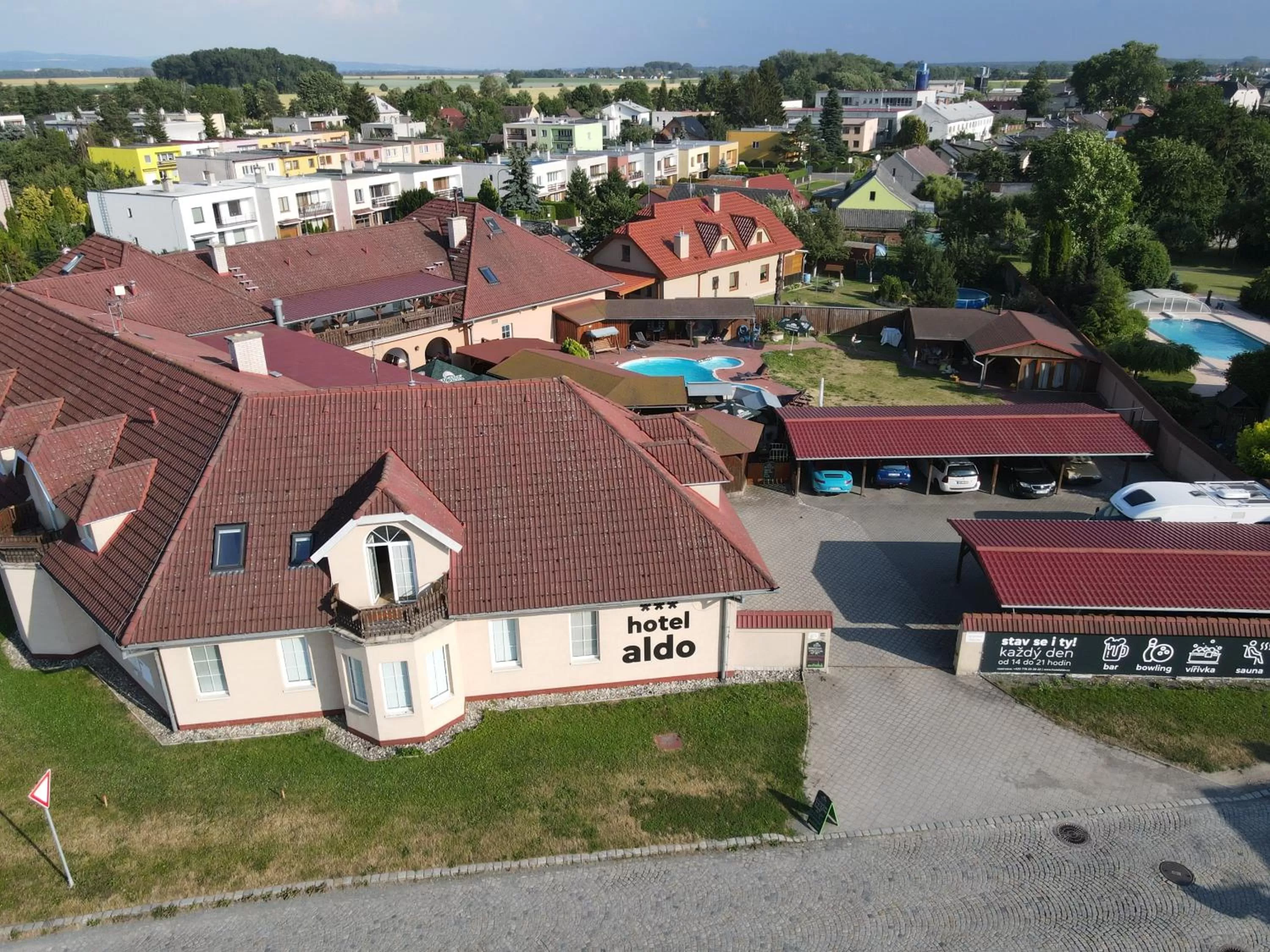 Garden in Hotel Aldo