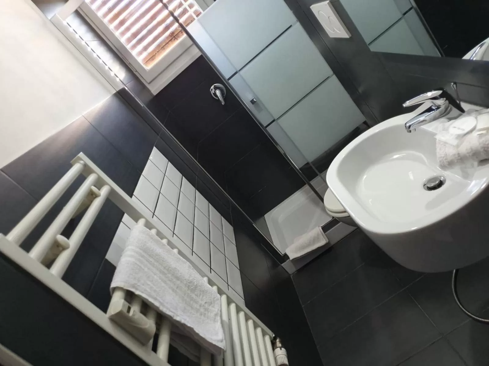 Shower in Black & White G&G