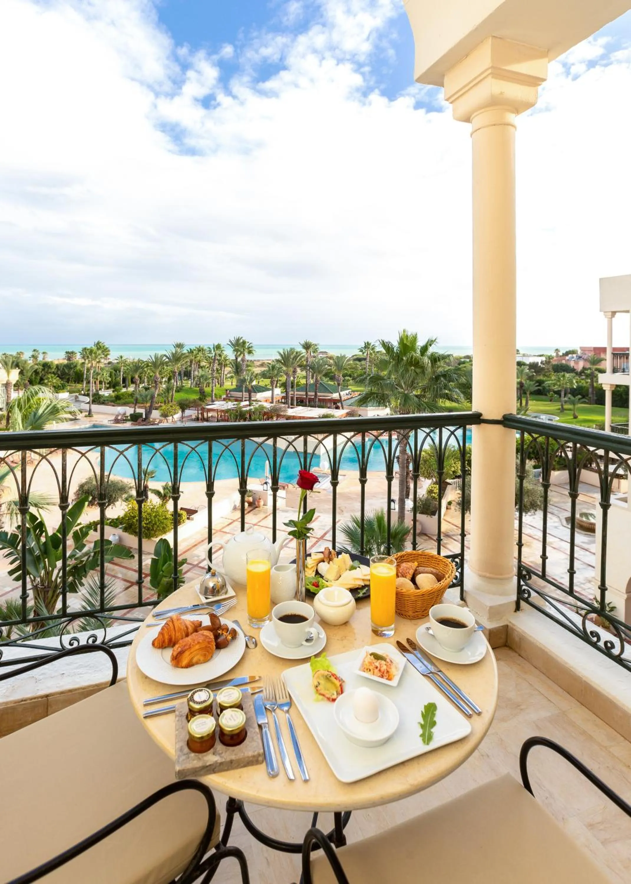 Breakfast in The Residence Tunis