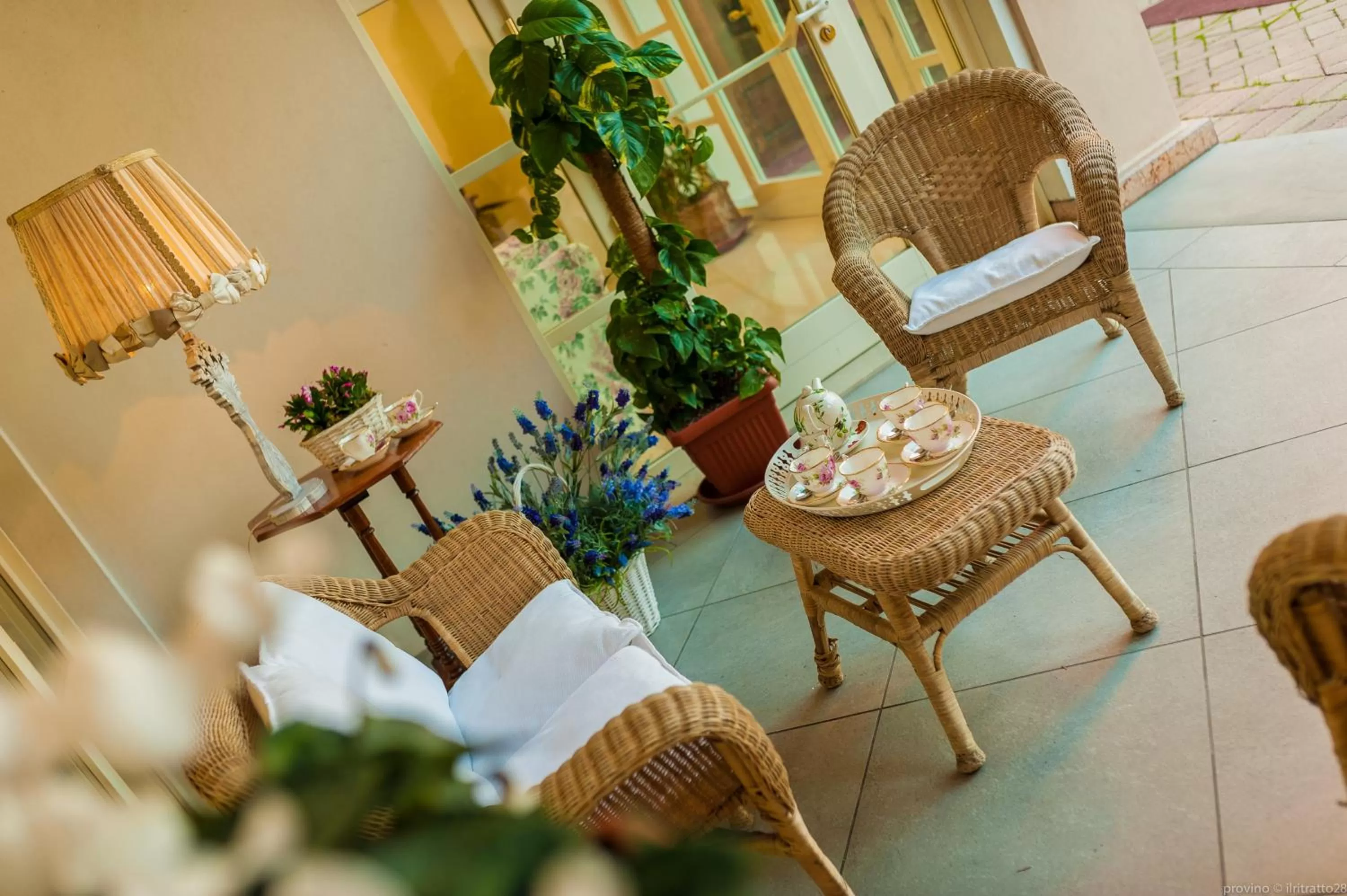 Lounge or bar in Hotel Ristorante Alla Vittoria