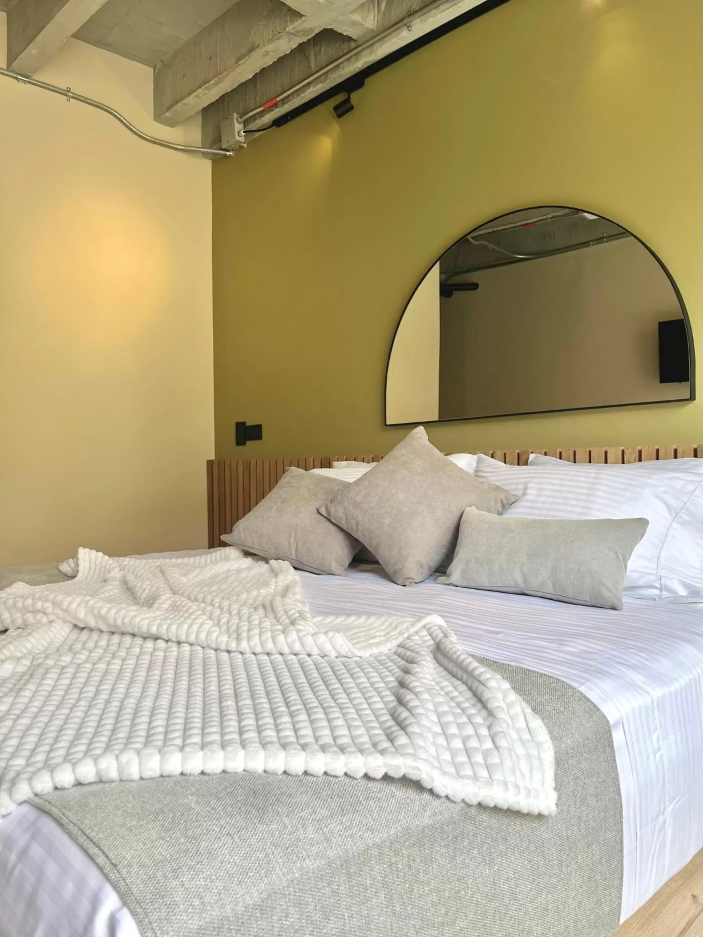 Bed in Beminimal Hotel Bed in Beminimal Hotel