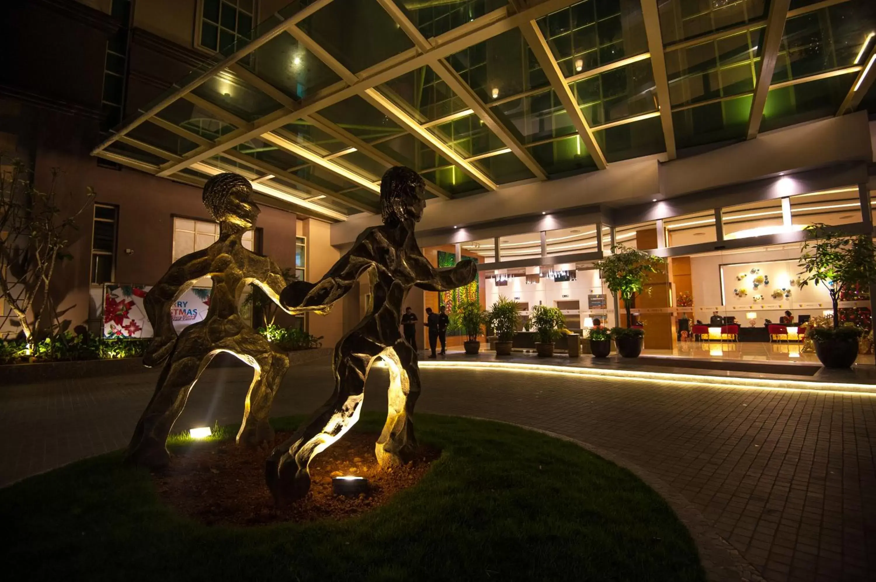 Facade/entrance in The Waterfront Hotel Kuching