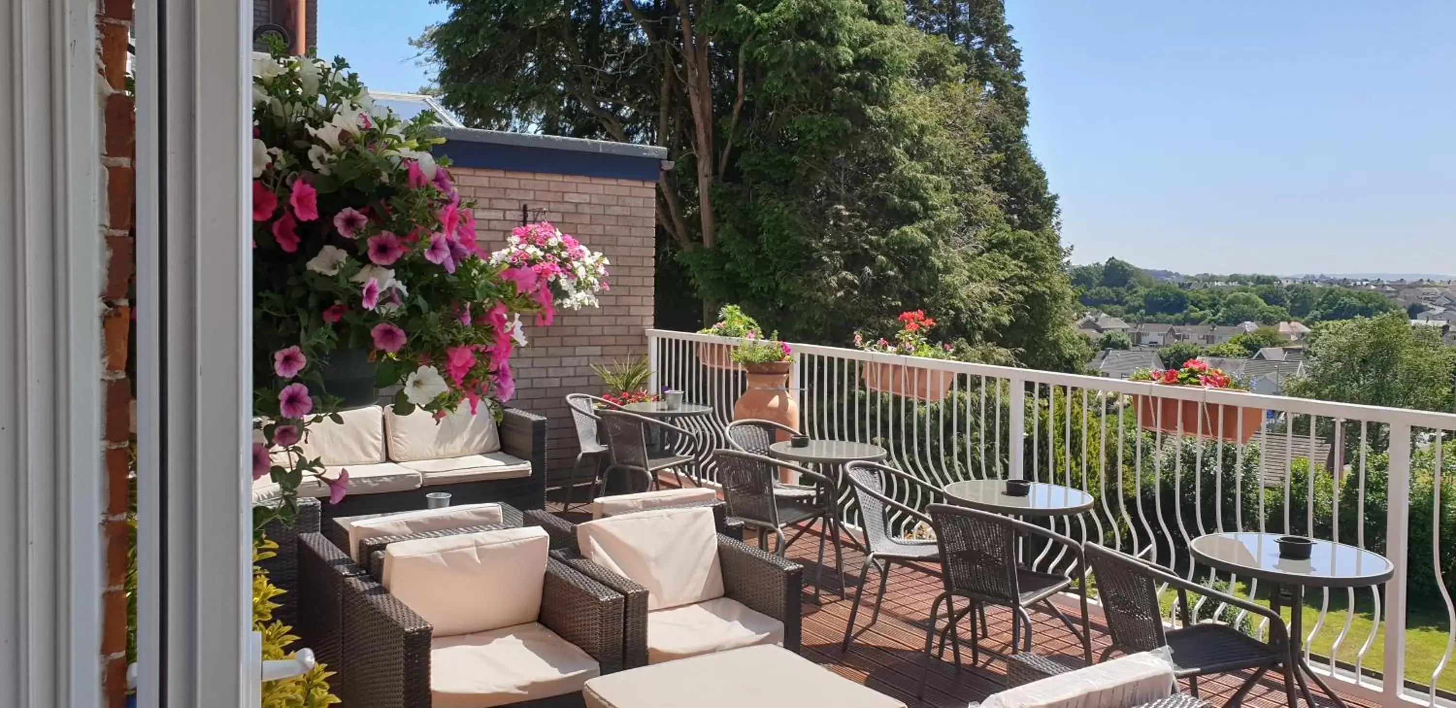 Balcony/Terrace in The Diplomat Hotel Restaurant & Spa