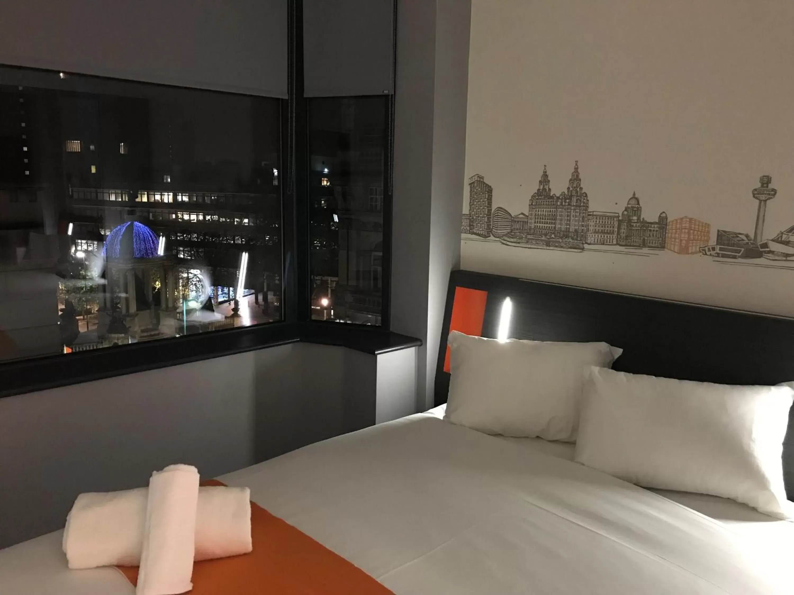 Bed in easyHotel Liverpool