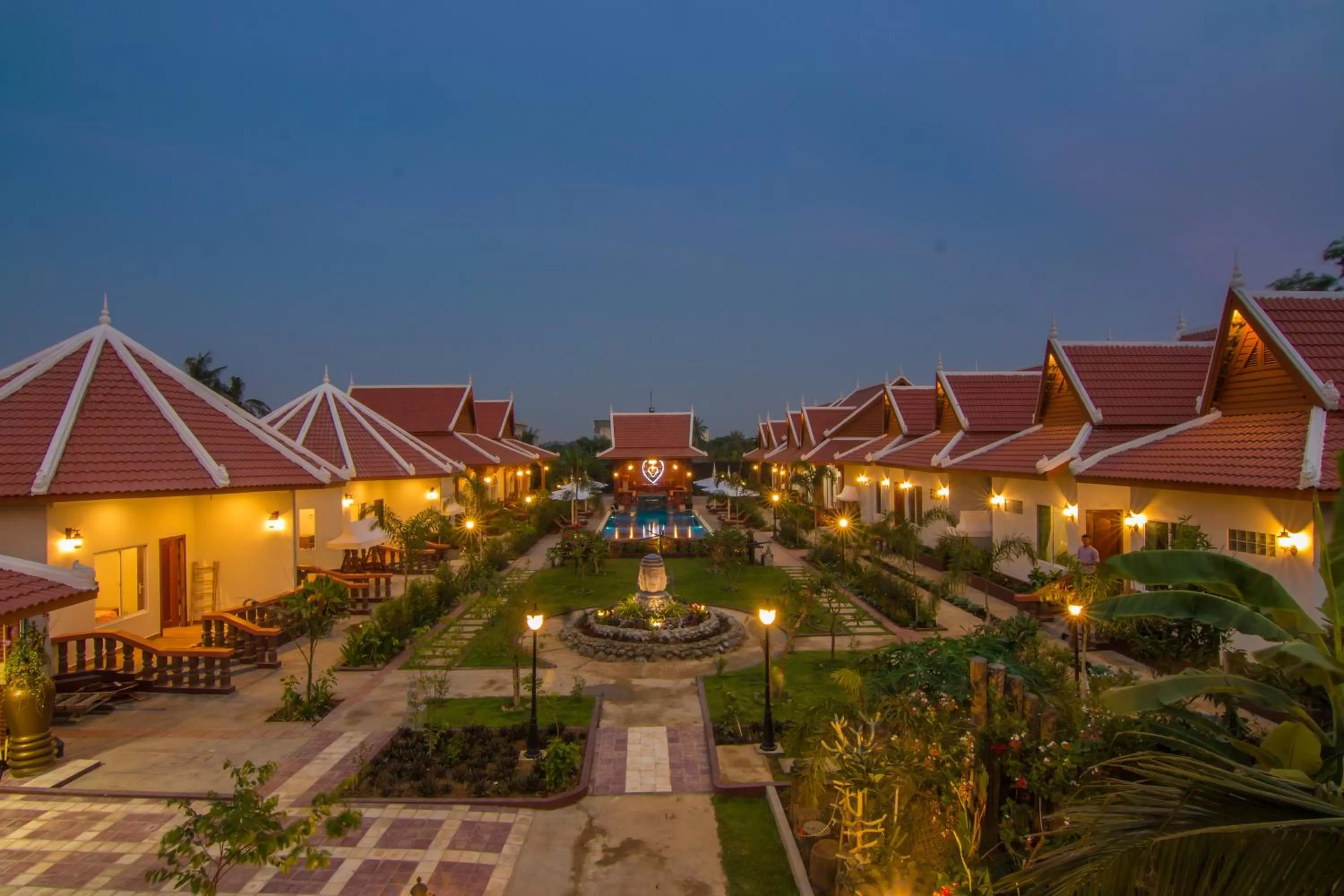 Garden in RaVorn Villa Boutique