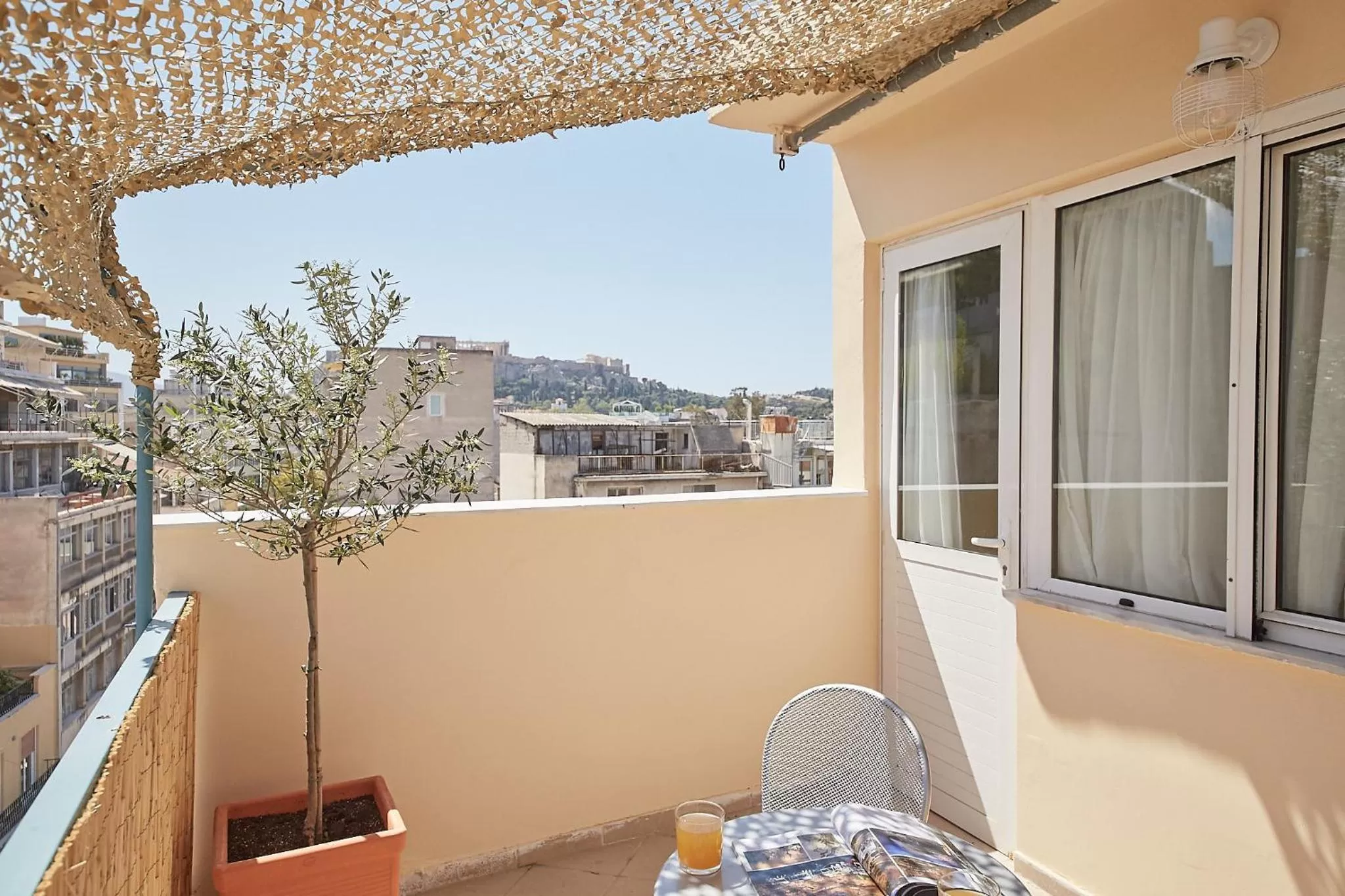 Balcony/Terrace in toStay-Unique apartment hotel in Athens center!