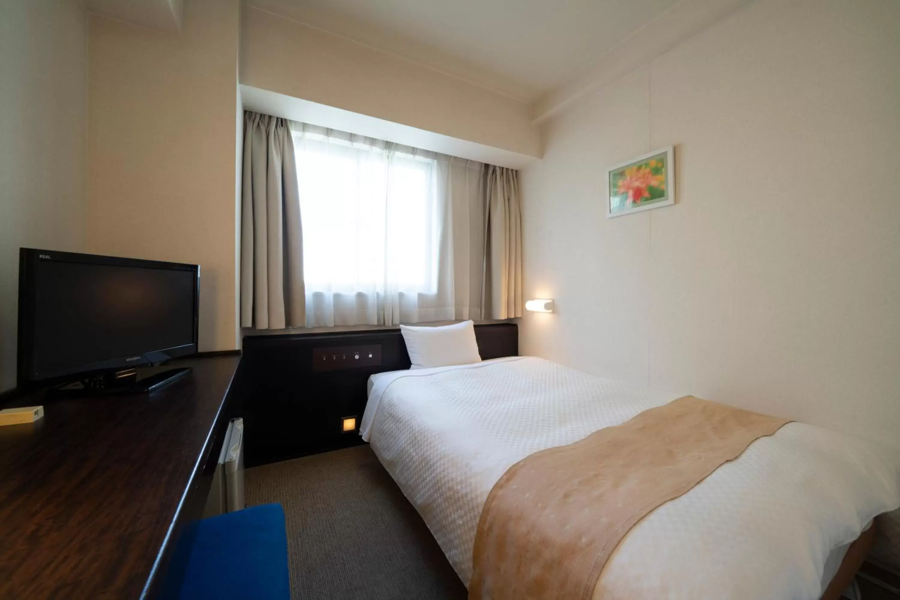 Photo of the whole room, Bed in Hotel S-plus Nagoya Sakae