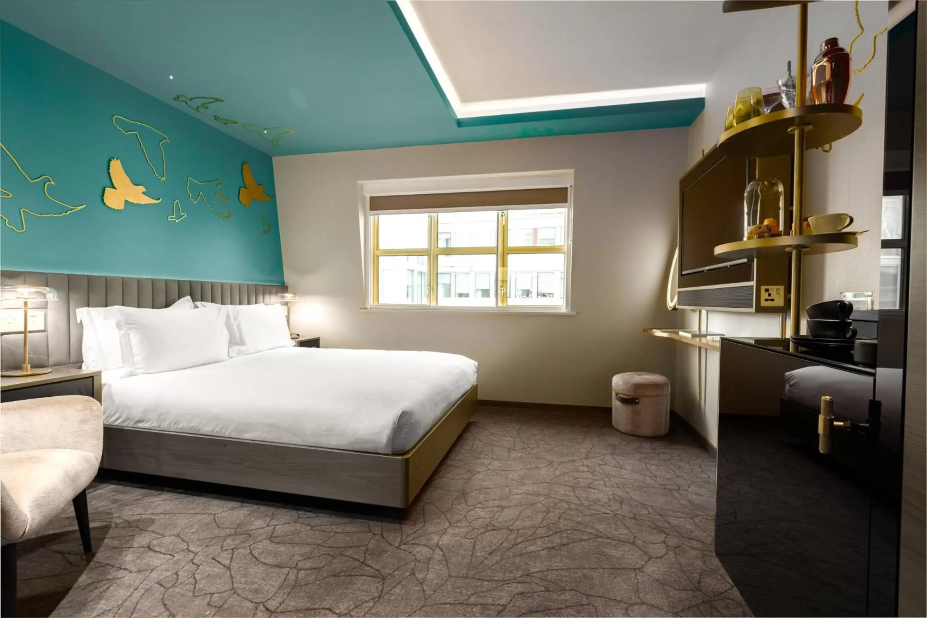 Bedroom in Middle Eight - Preferred Hotels and Resorts