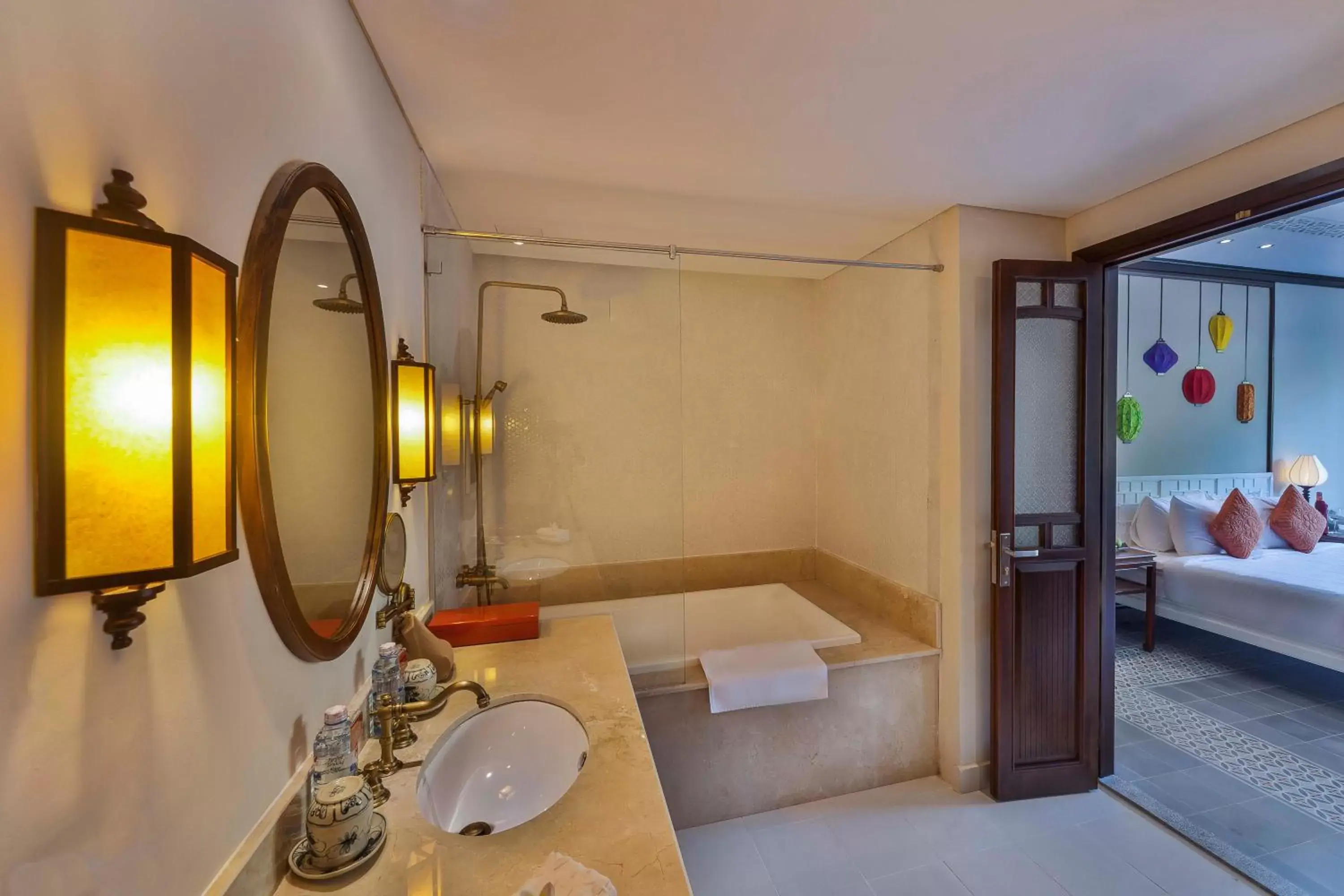 Bathroom in Cozy Hoian Villas Boutique Hotel