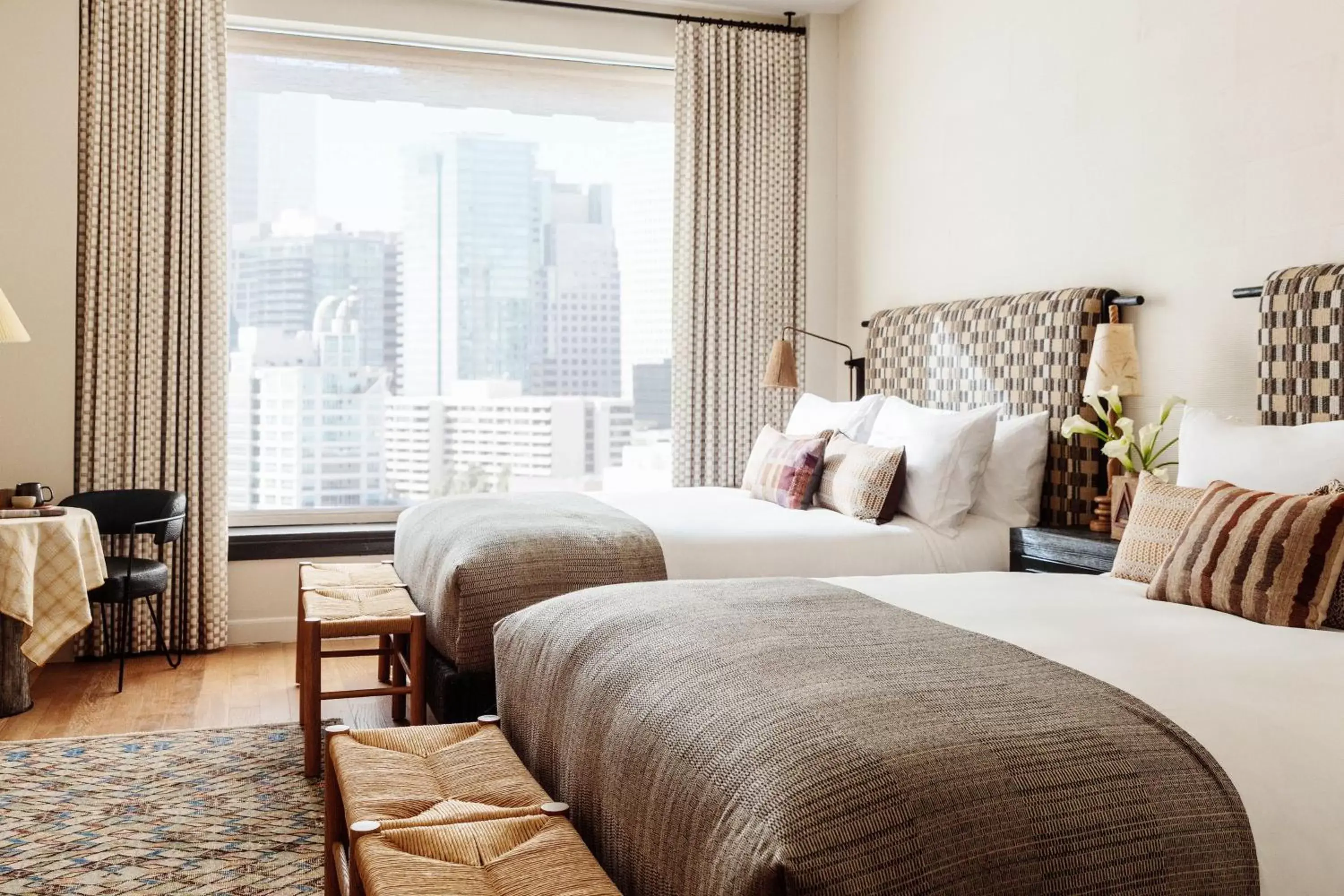 Photo of the whole room, Bed in Downtown Los Angeles Proper Hotel, a Member of Design Hotels