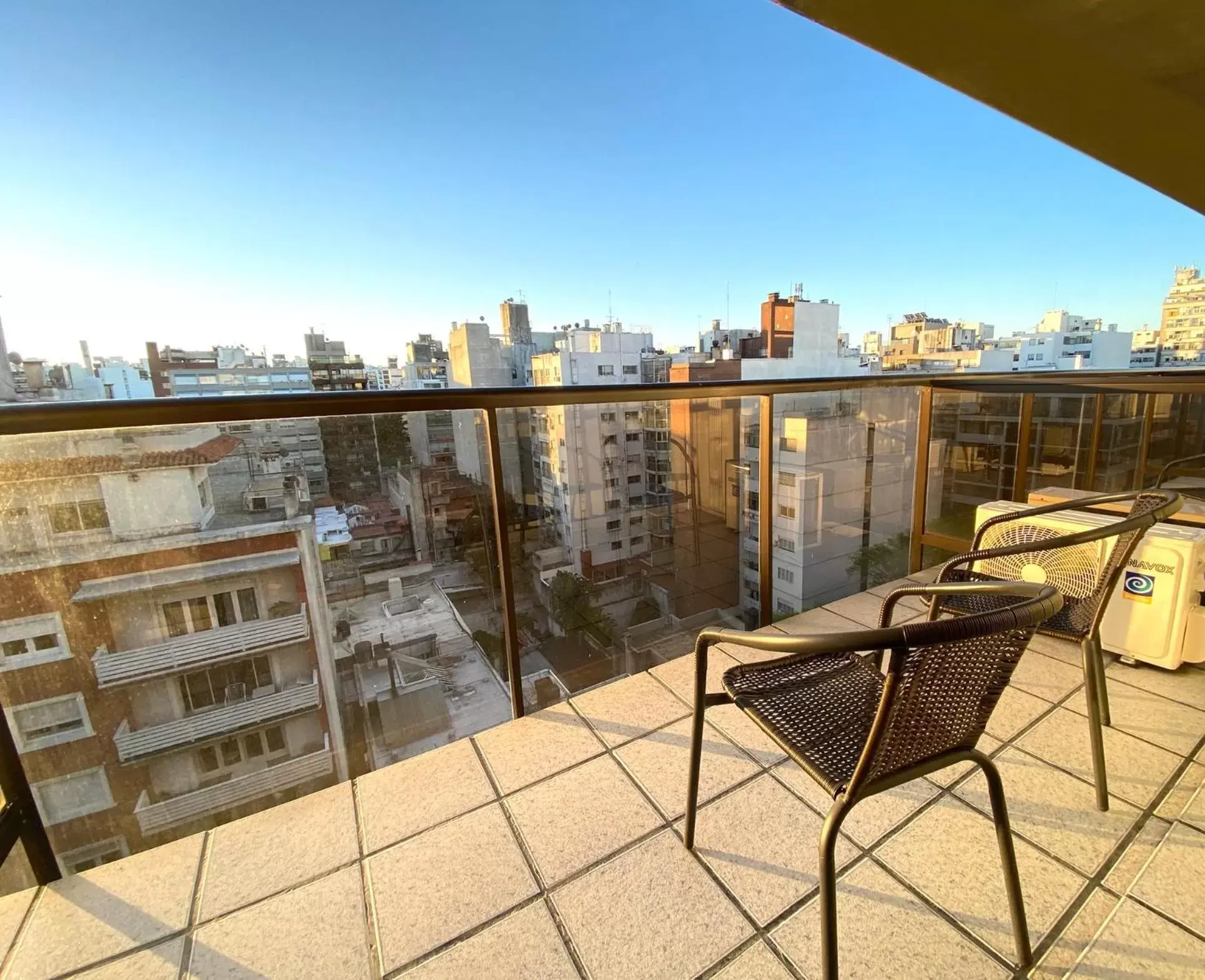 Balcony/Terrace in Punta Trouville Hotel