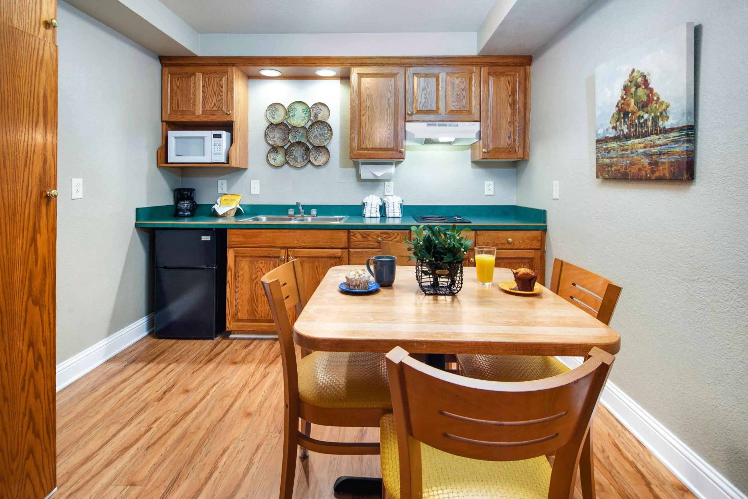 Kitchen or kitchenette in Stratford Inn