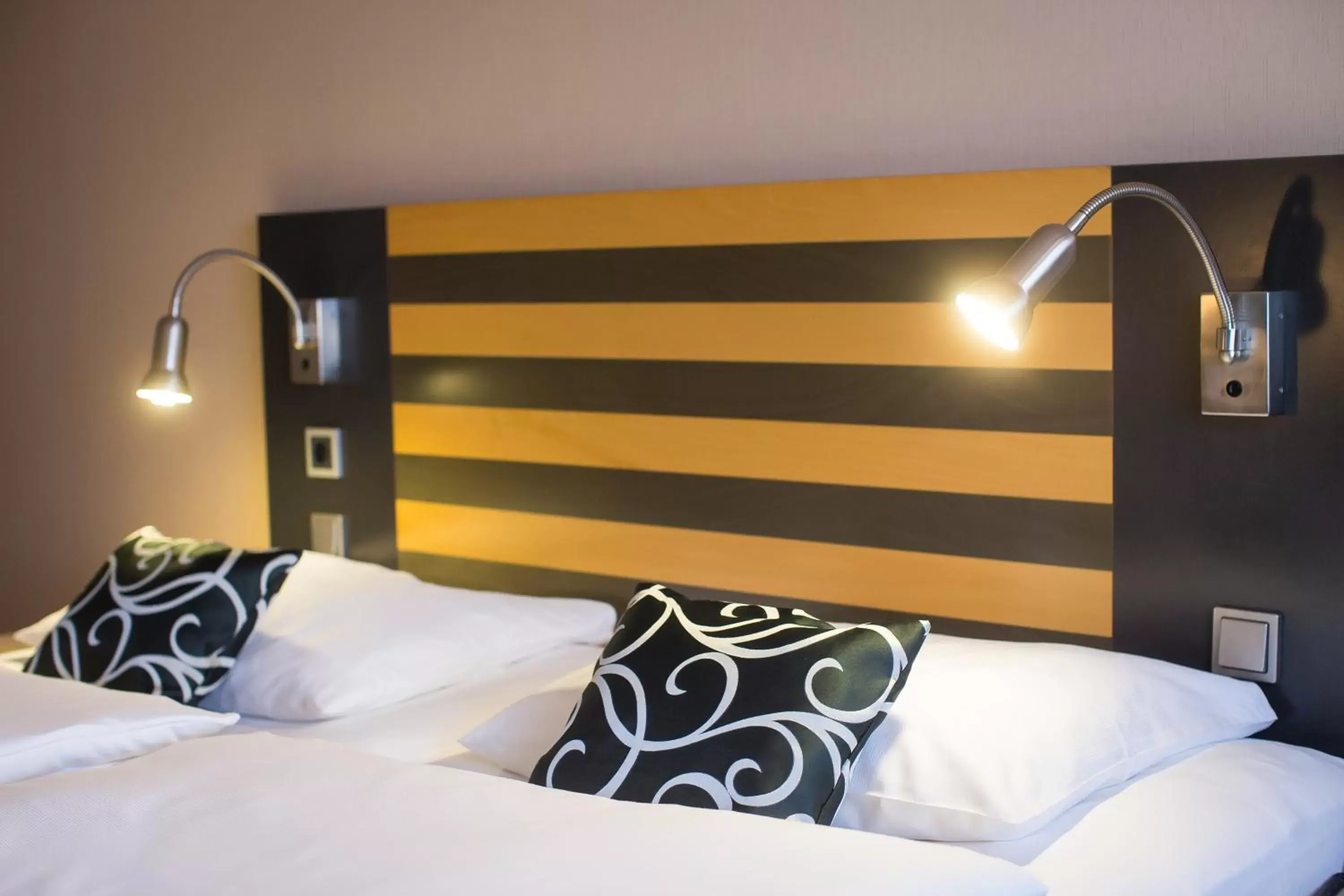 Bedroom, Bed in Lindner Hotel Frankfurt Hochst, part of JdV by Hyatt