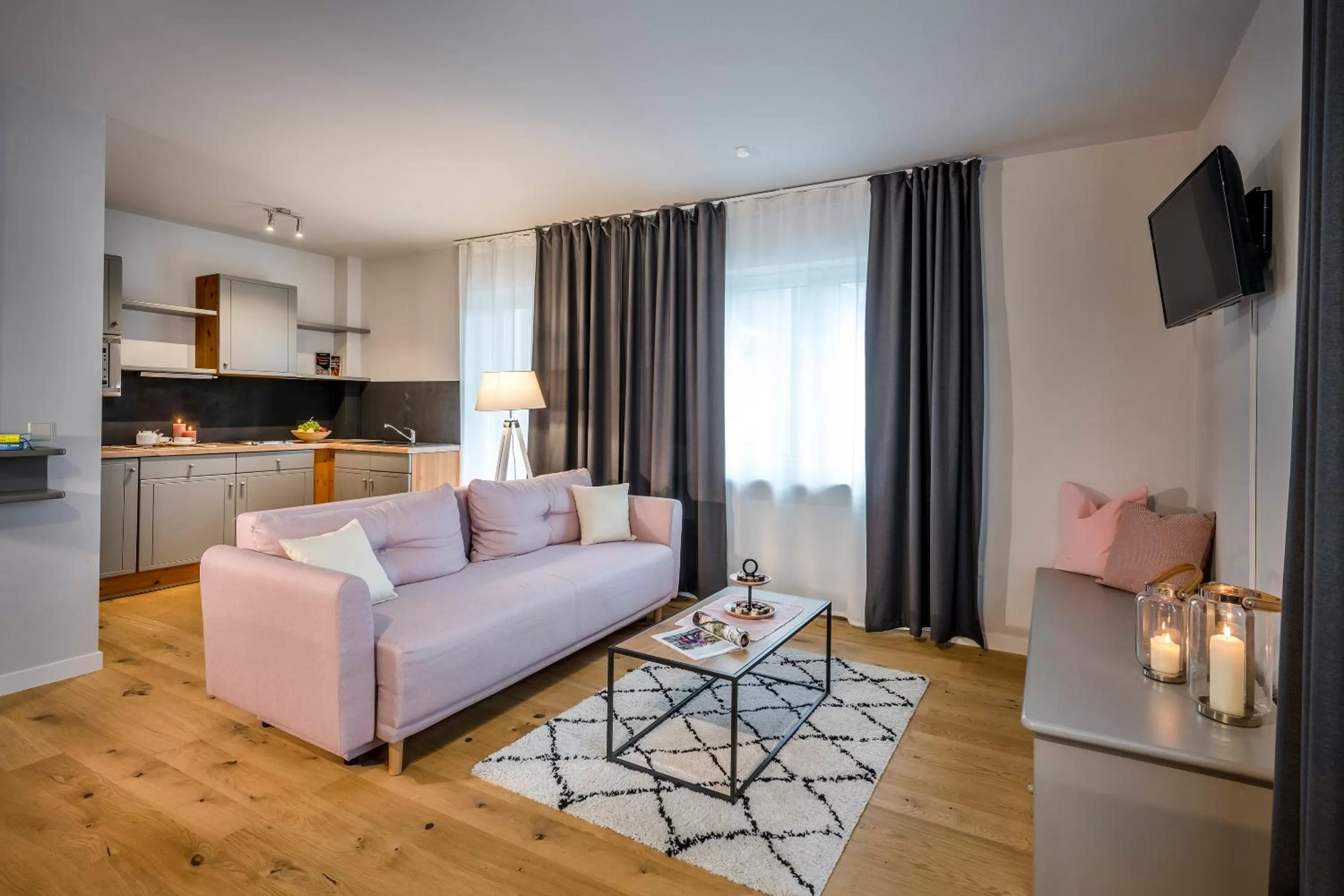 Living room, Seating Area in Becksteiner Rebenhof