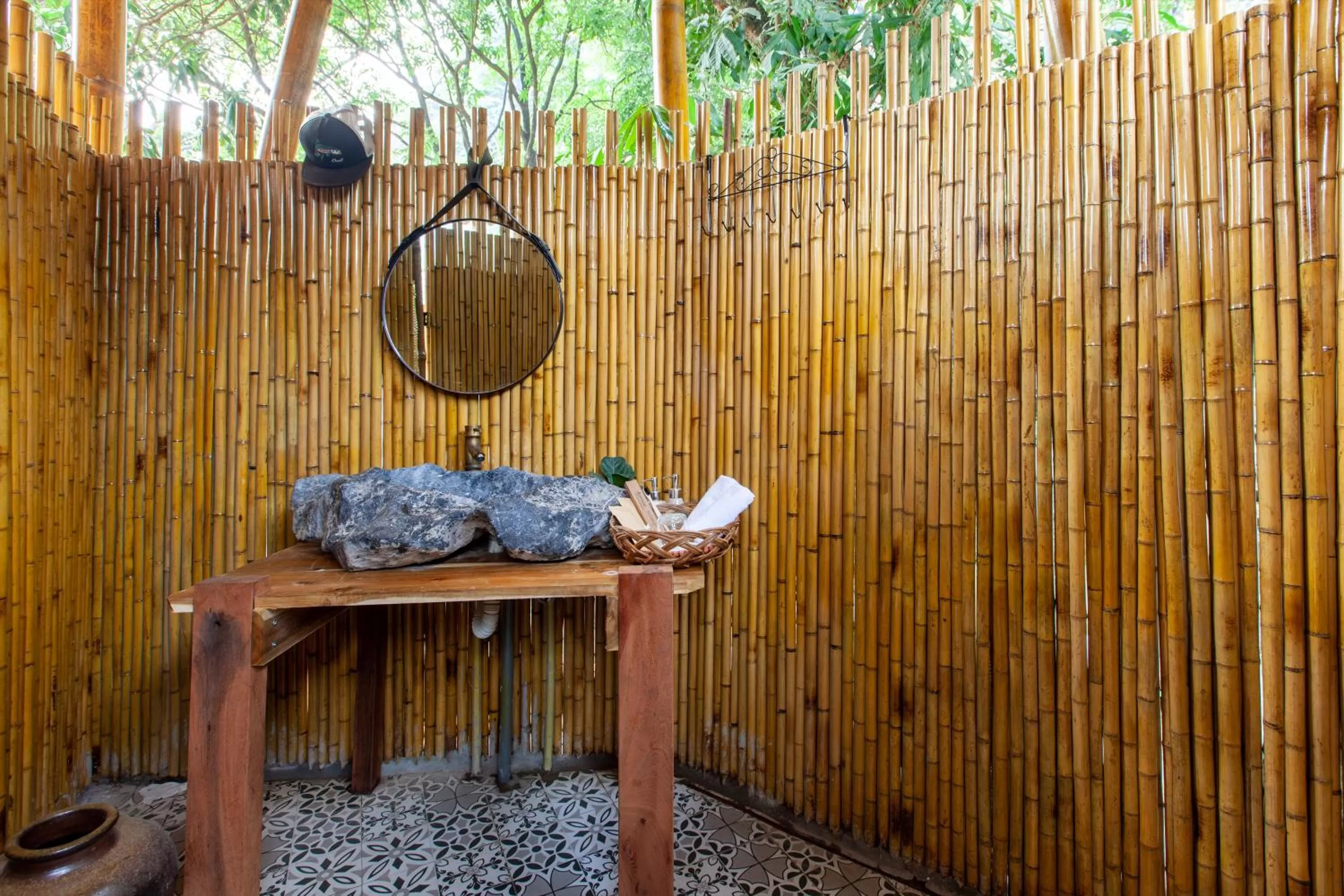 Bathroom in Trang An Lamia Bungalow