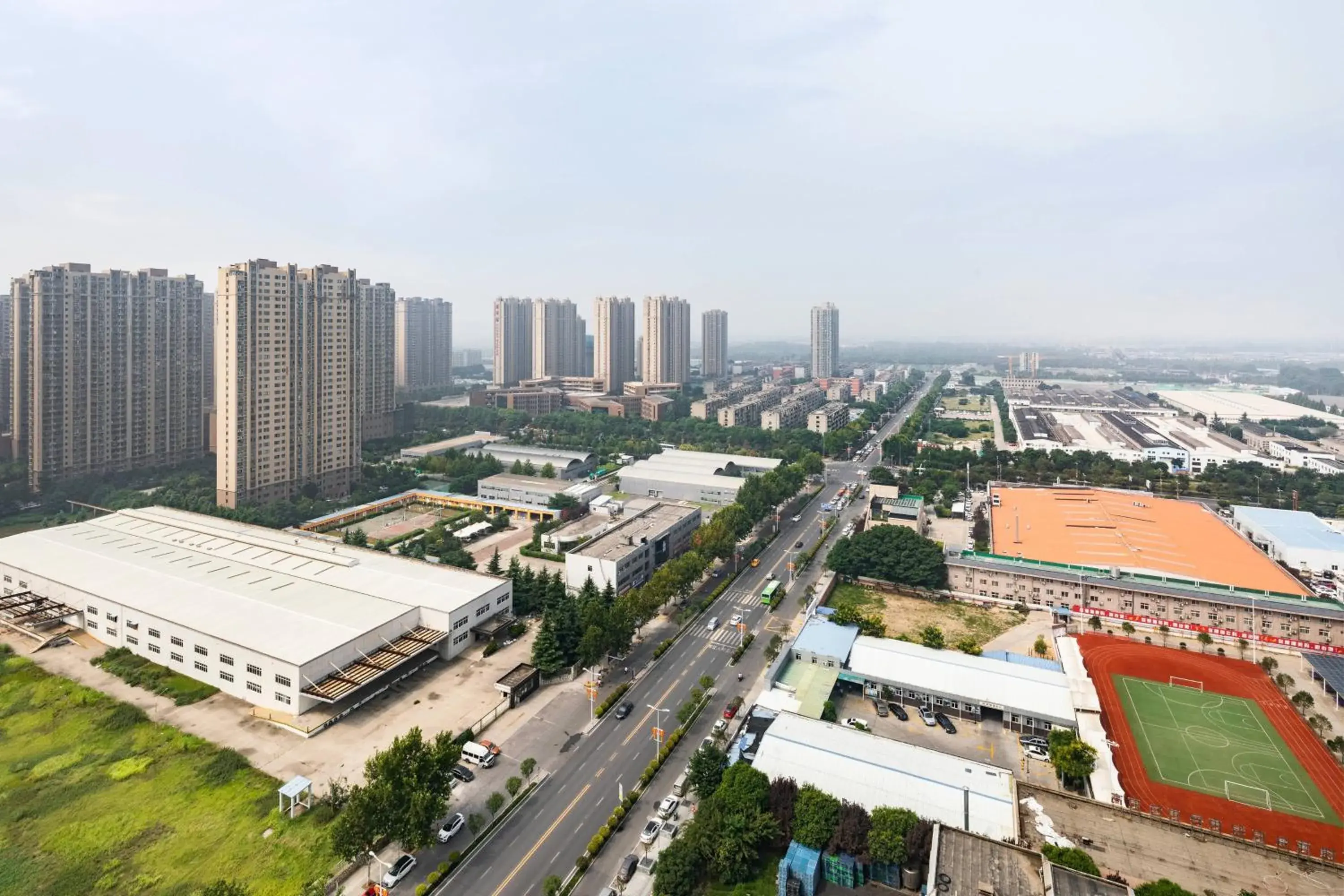 Photo of the whole room, Bird's-eye View in Courtyard By Marriott Xi'an North