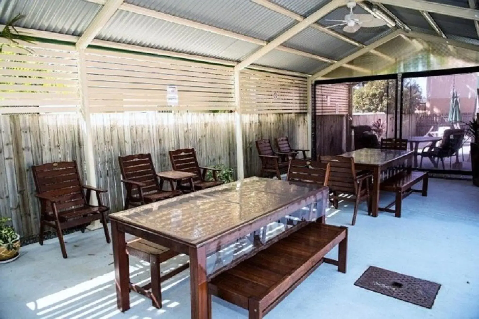 Balcony/Terrace in Garden City Motor Inn