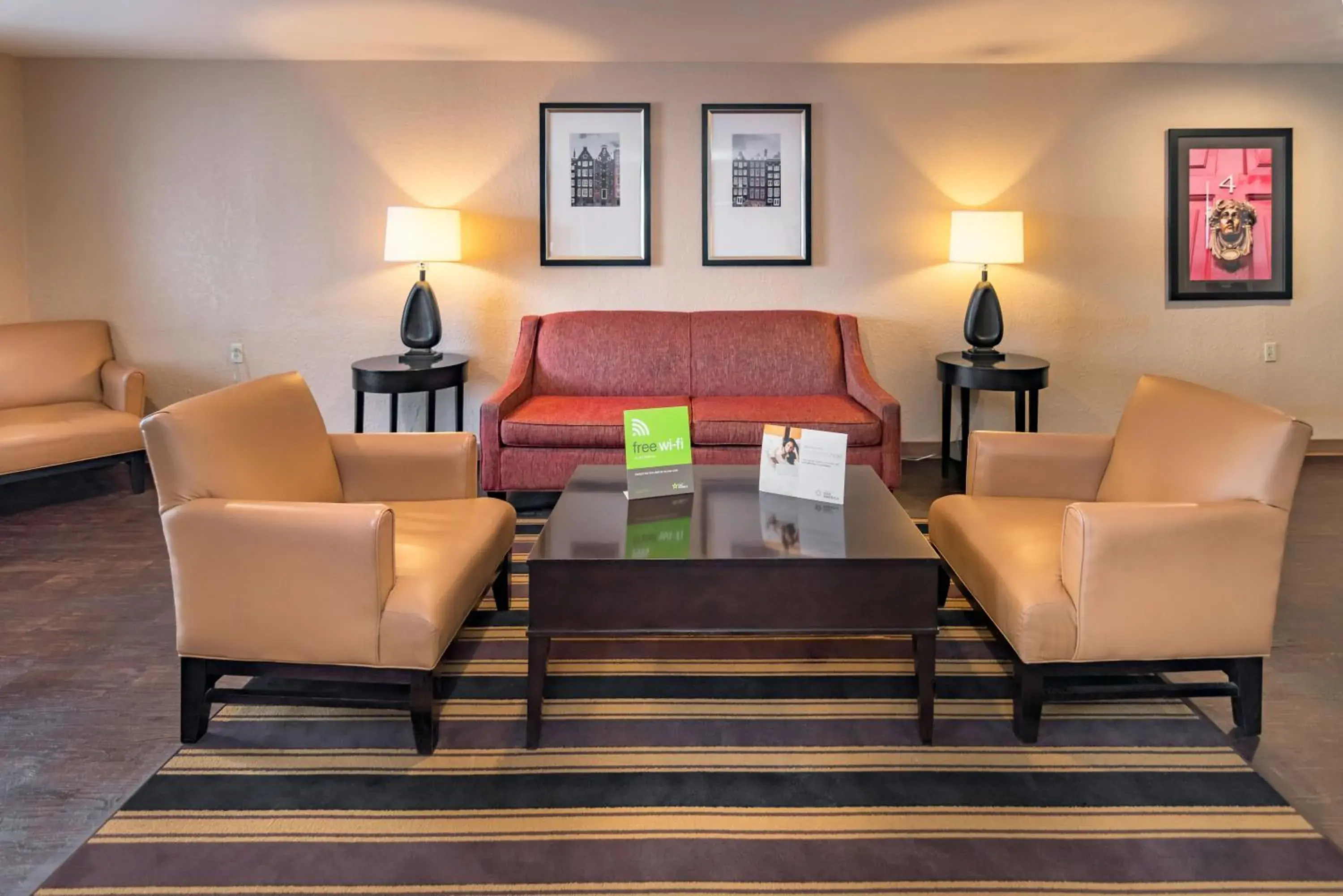 Lobby or reception, Seating Area in Extended Stay America Suites - Houston - Northwest - Hwy 290 - Hollister