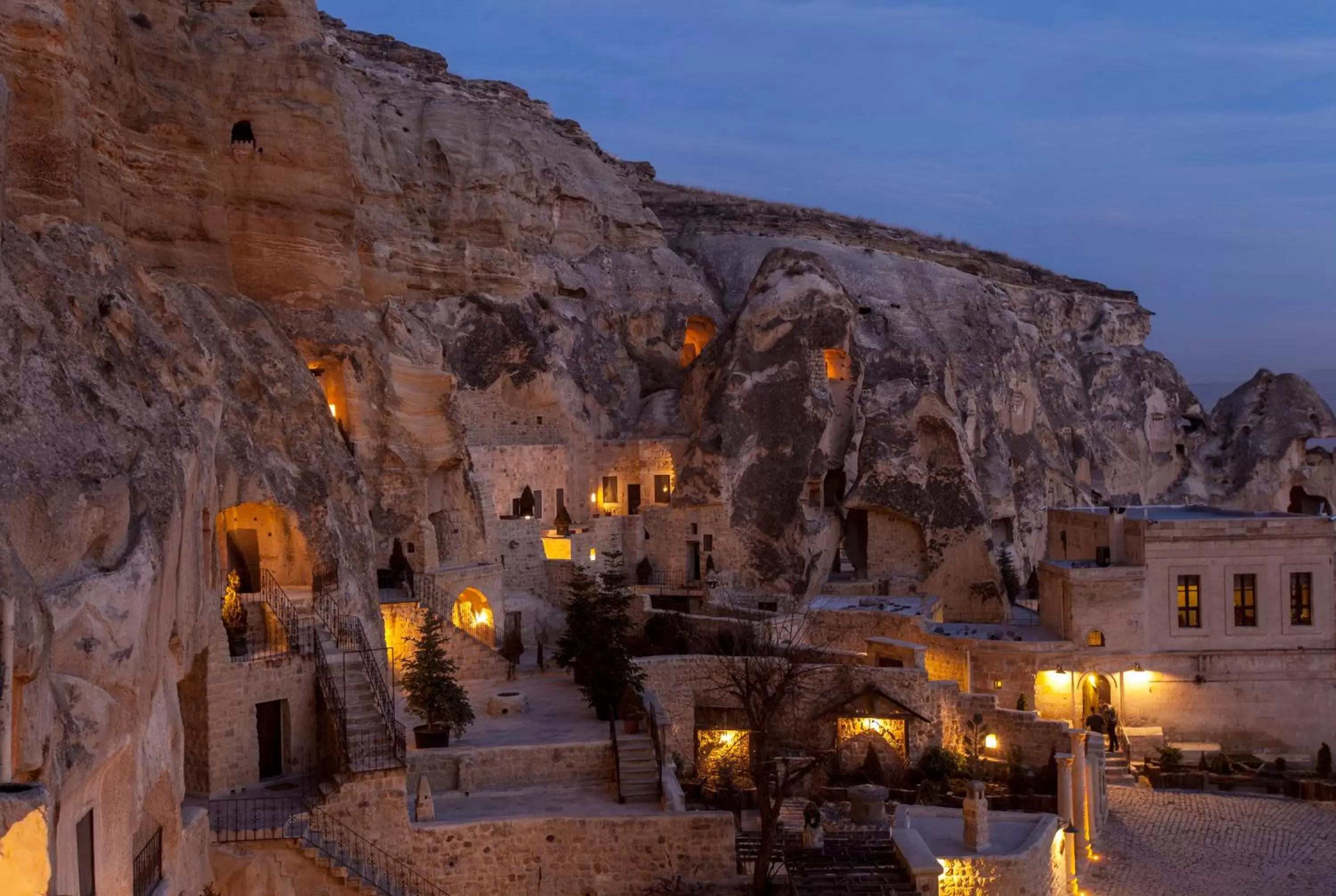 Landmark view in Yunak Evleri Cappadocia