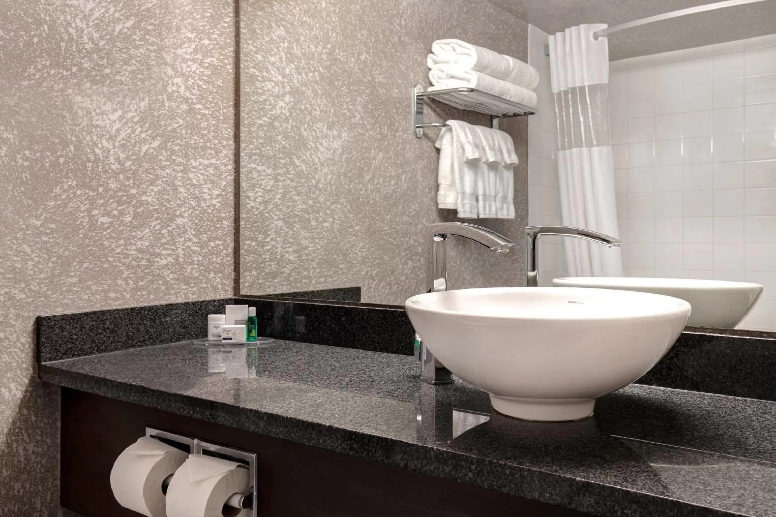 Bathroom in Days Inn by Wyndham Medicine Hat