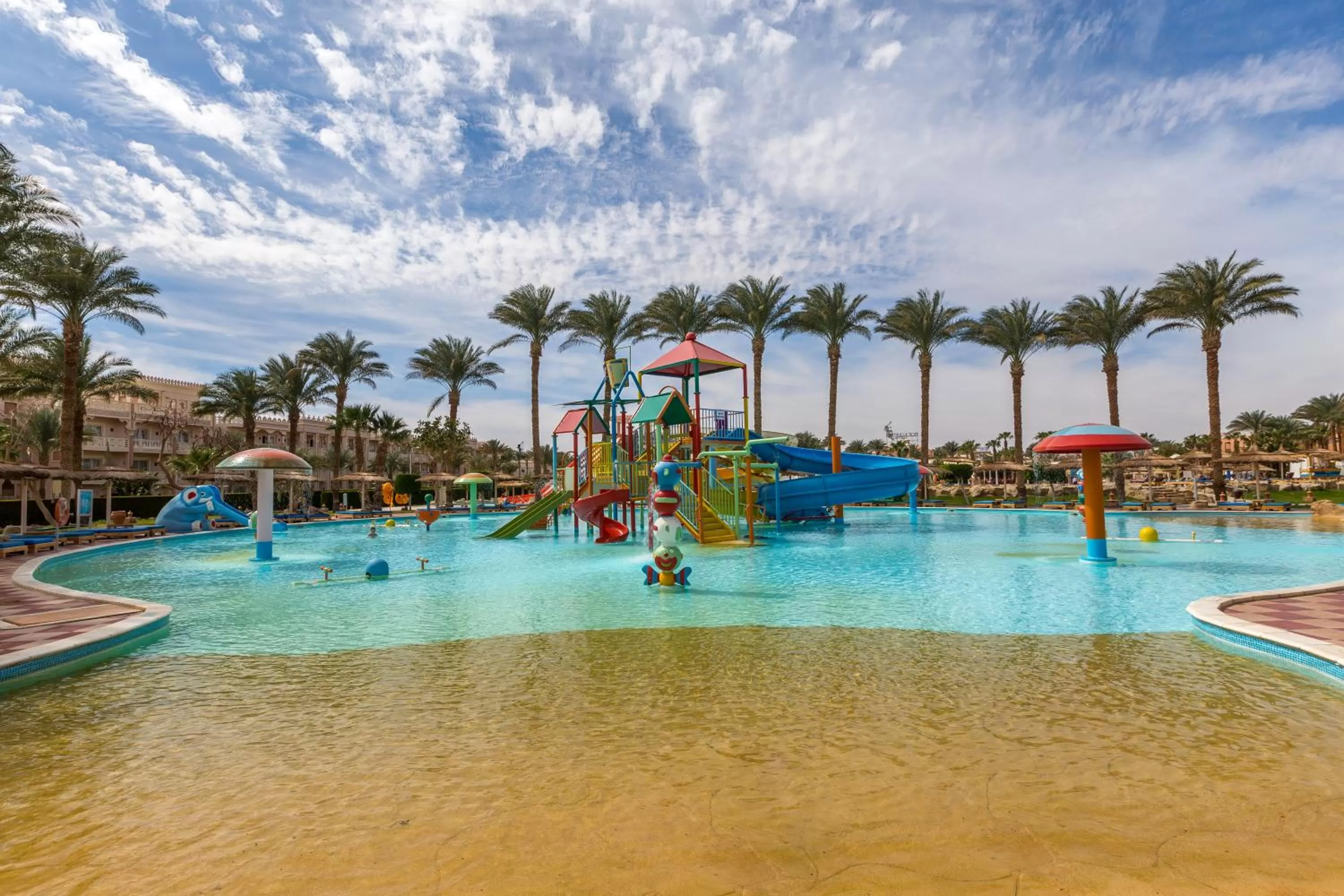 Aqua park in Beach Albatros Aqua Park - Hurghada