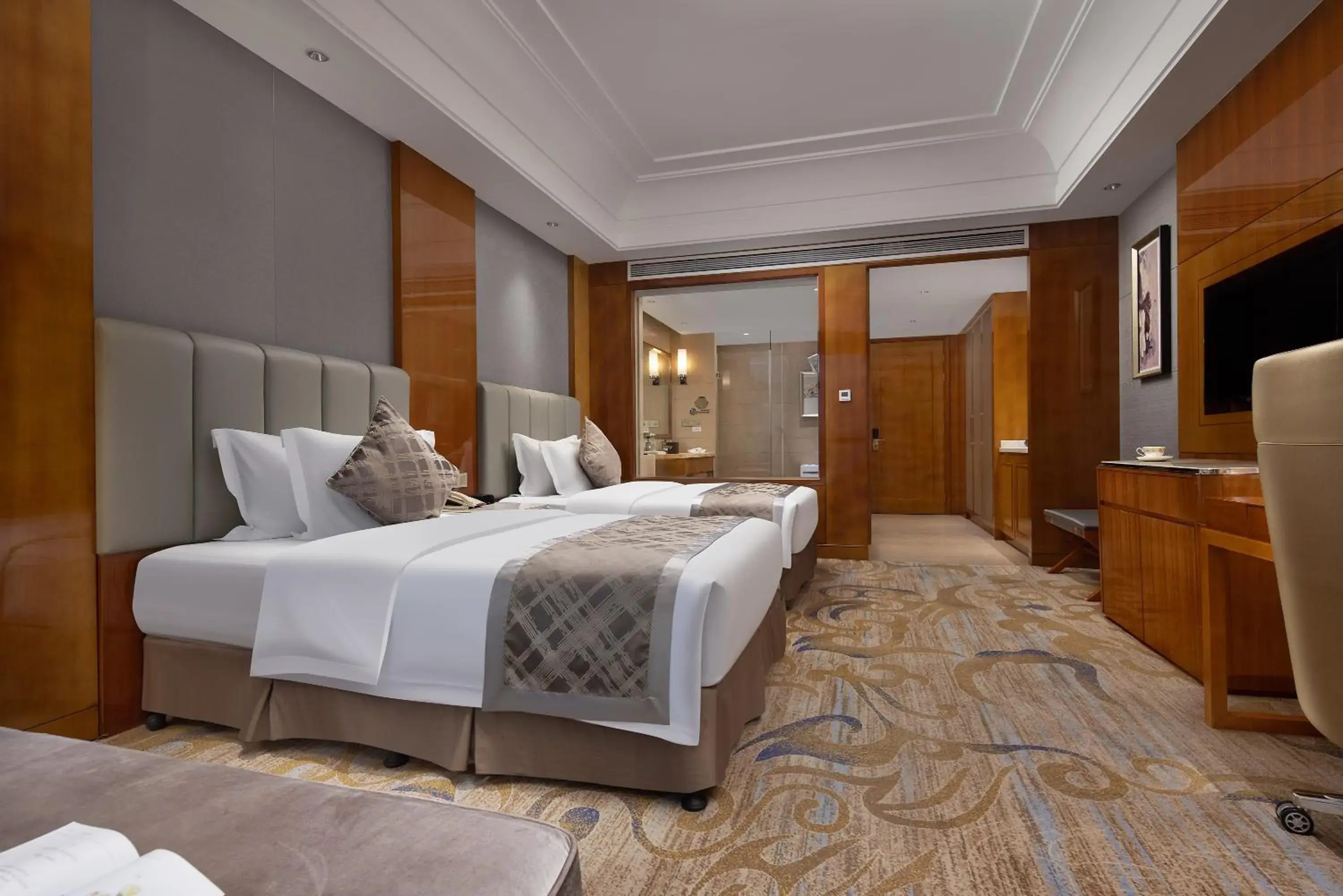 Bedroom, Bed in WorldHotel Grand Jiaxing Hunan