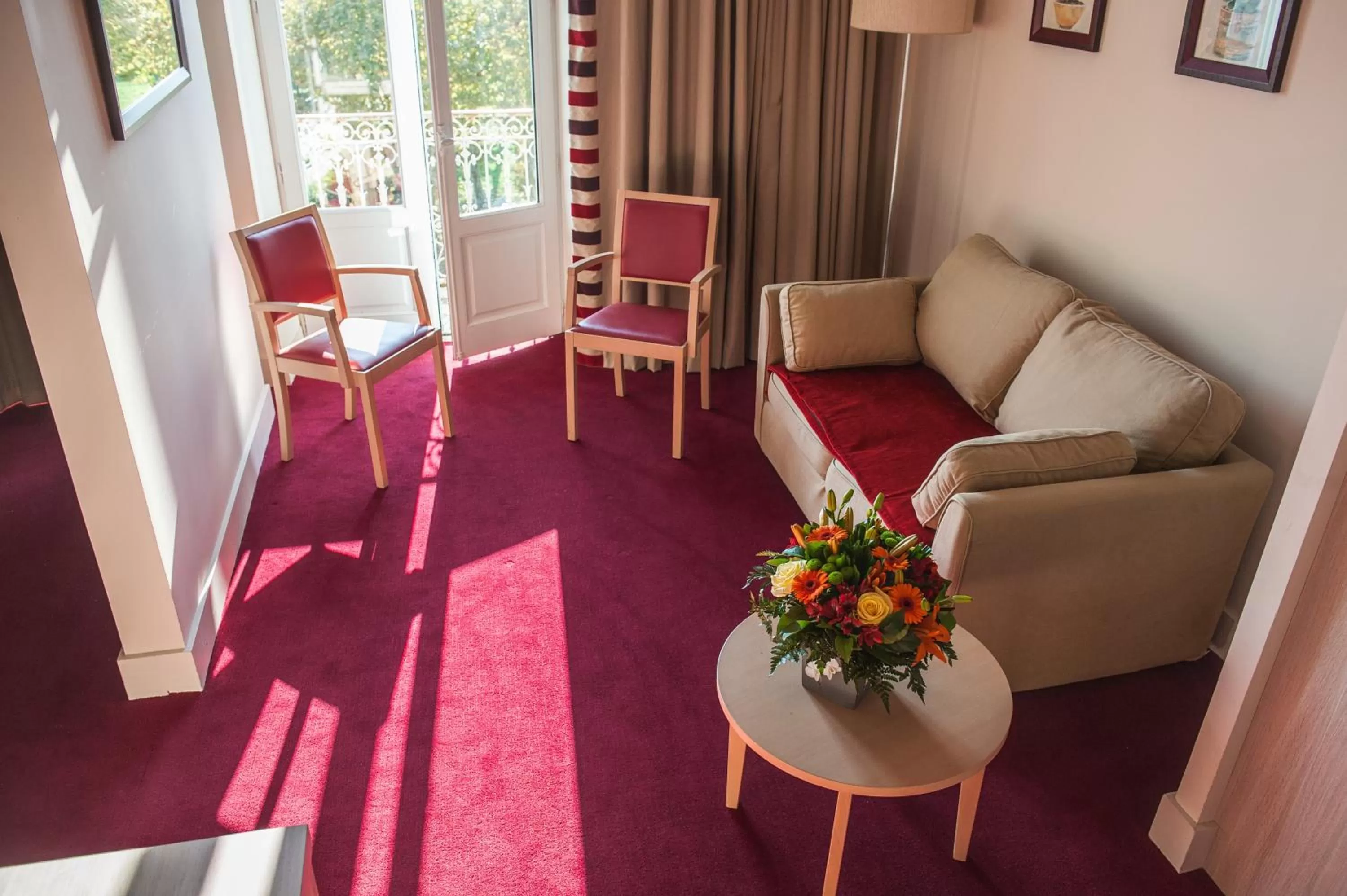 Living room in Hôtel du Parc