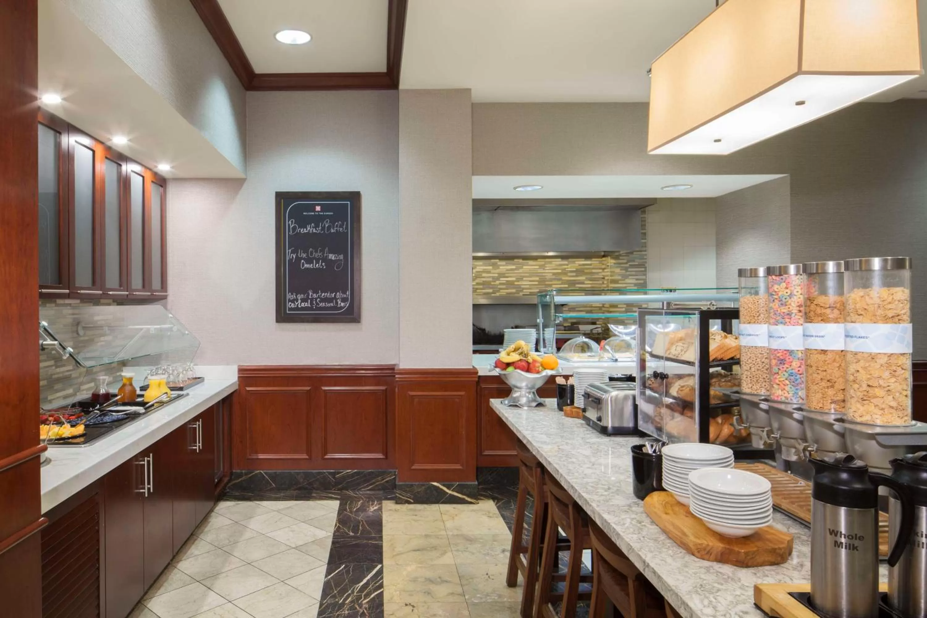 Breakfast in Hilton Garden Inn Virginia Beach Town Center