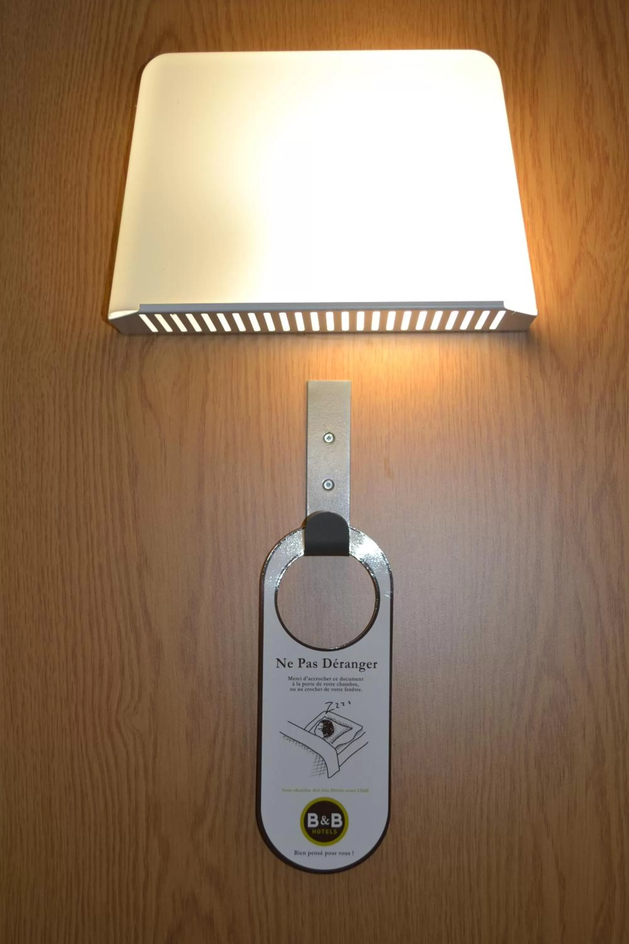 Decorative detail in B&B HOTEL Grenoble Centre Alpexpo