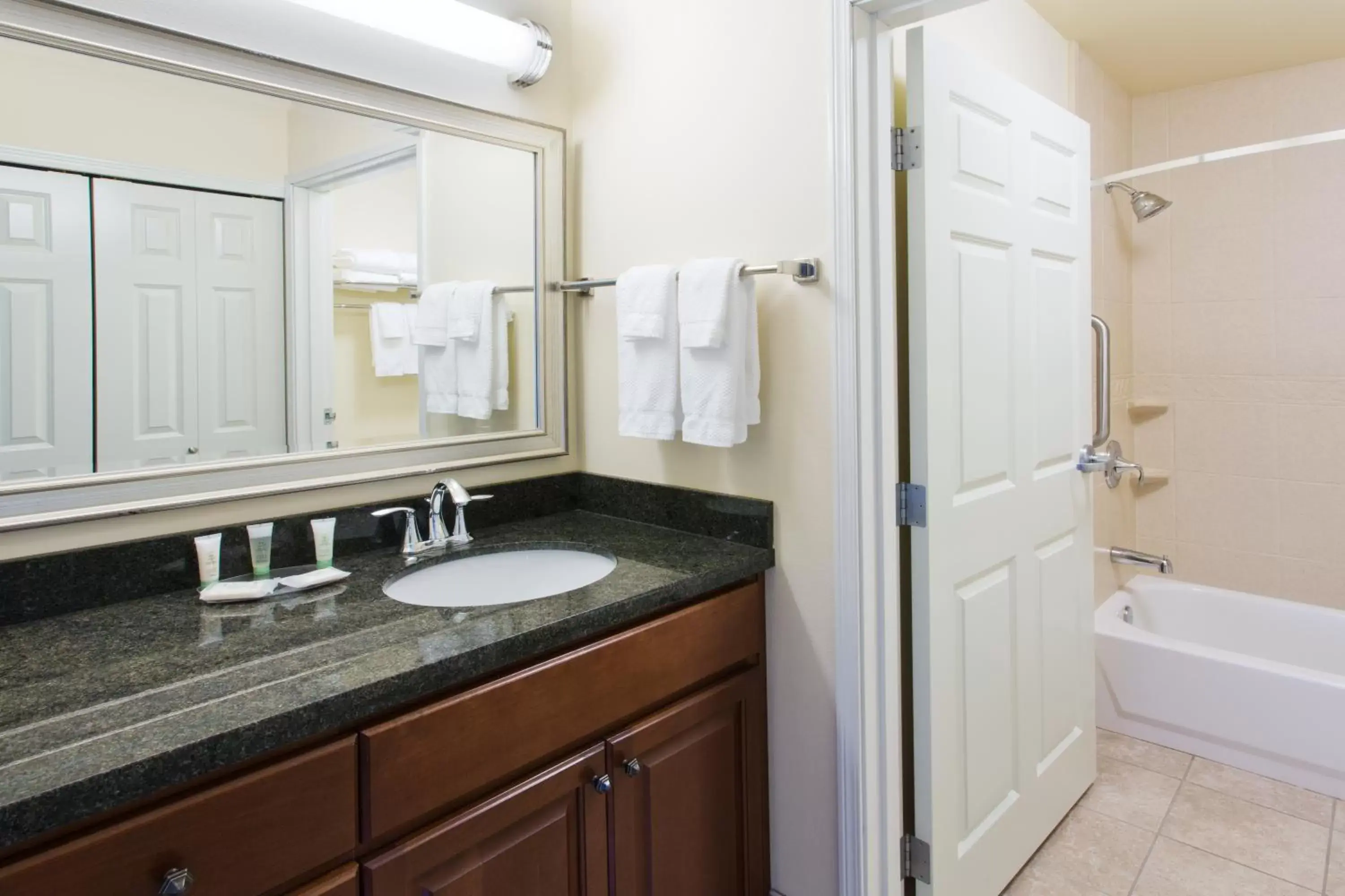 Shower, Bathroom in Staybridge Suites Everett - Paine Field, an IHG Hotel