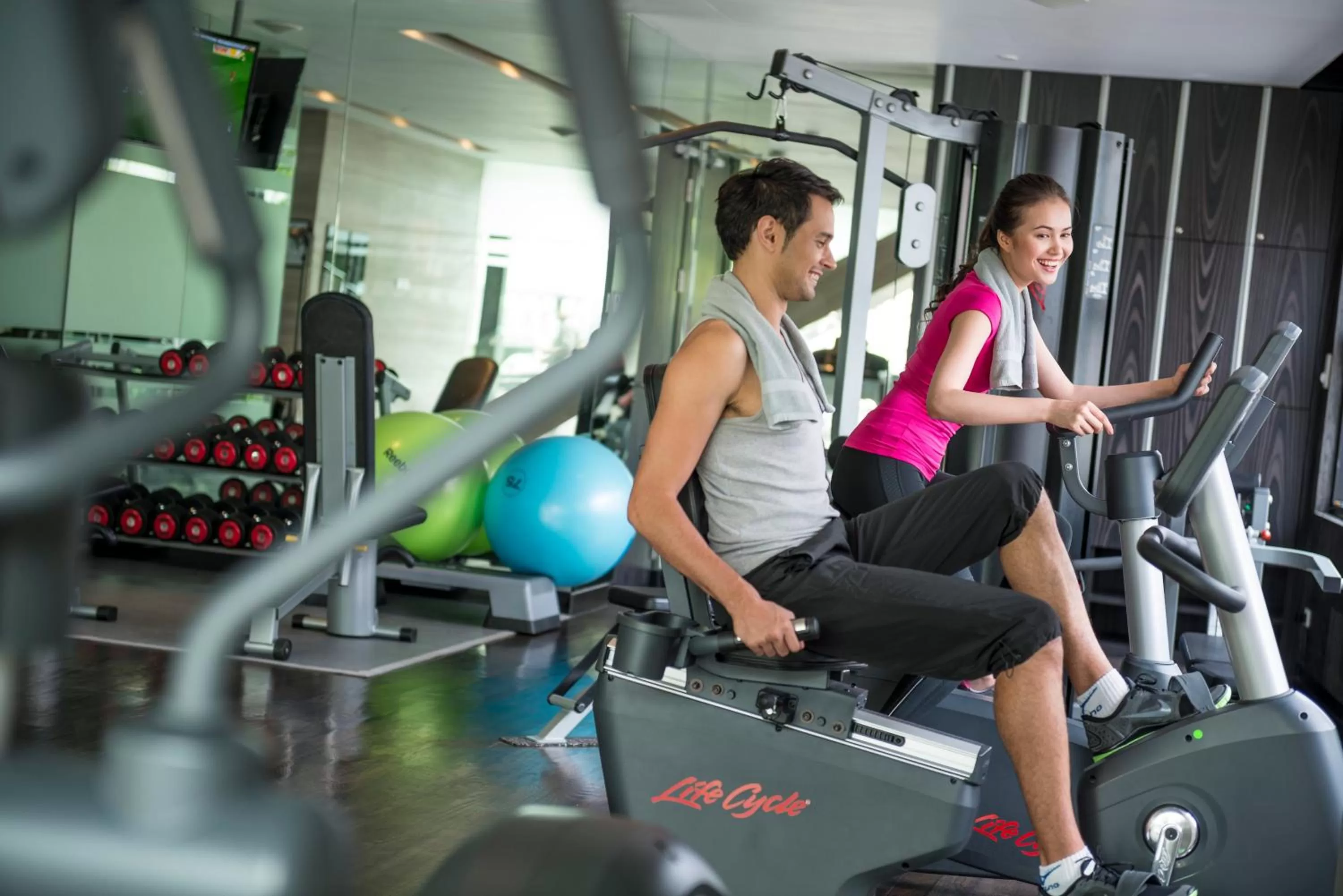 Fitness centre/facilities in Holiday Inn Bangkok Sukhumvit by IHG