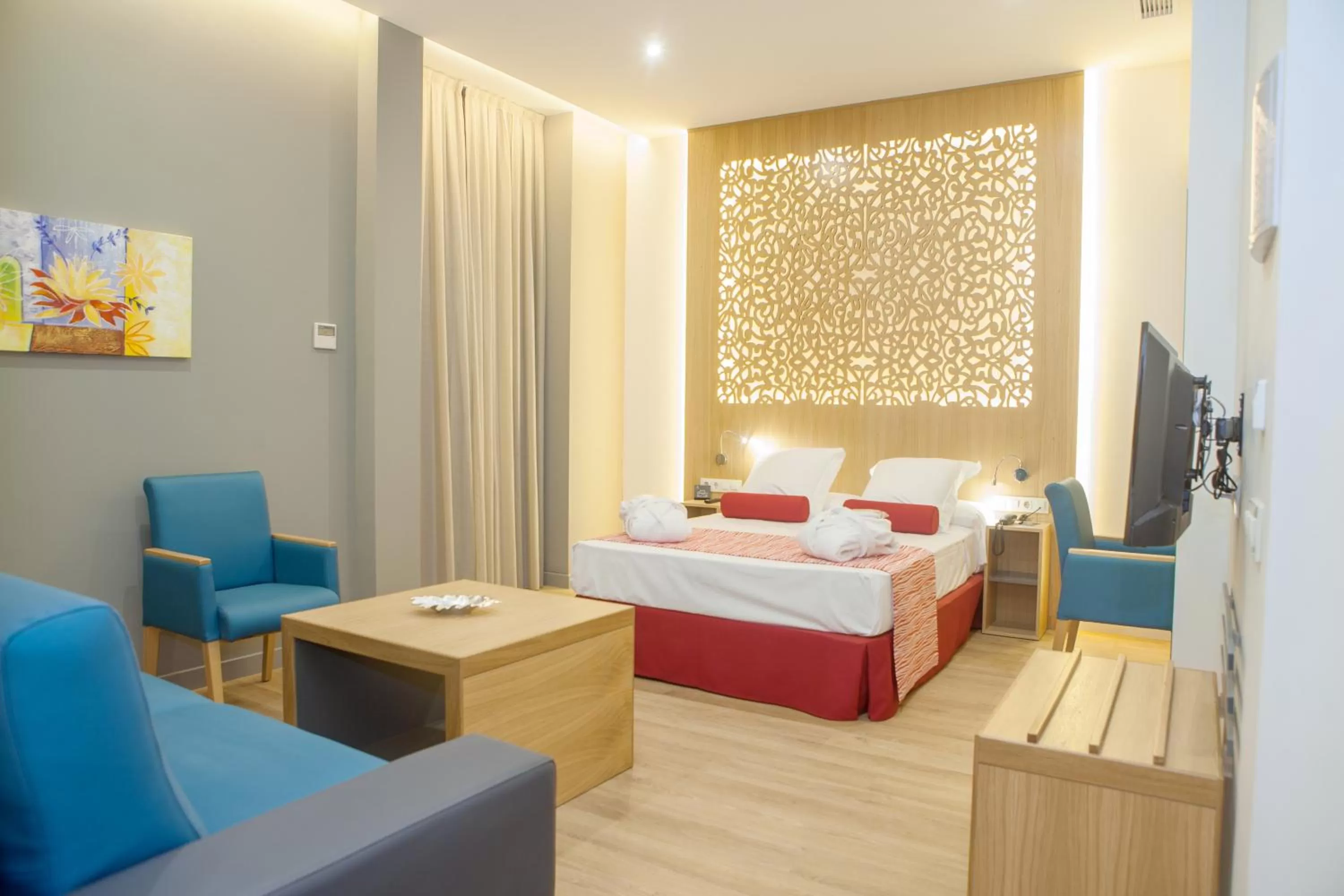 Bedroom, Bed in Soho Boutique Capuchinos & Spa