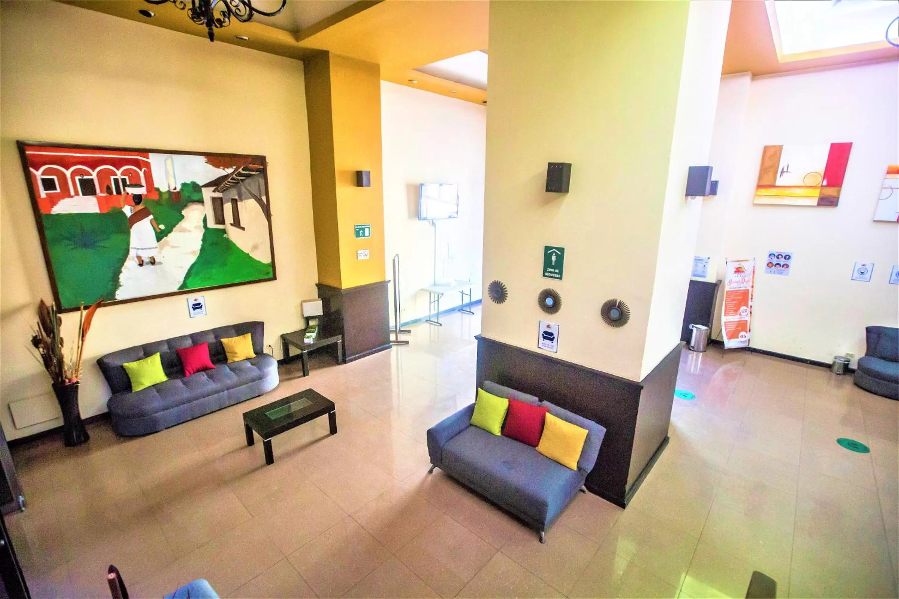 Lobby or reception in Hotel Plaza Mirador