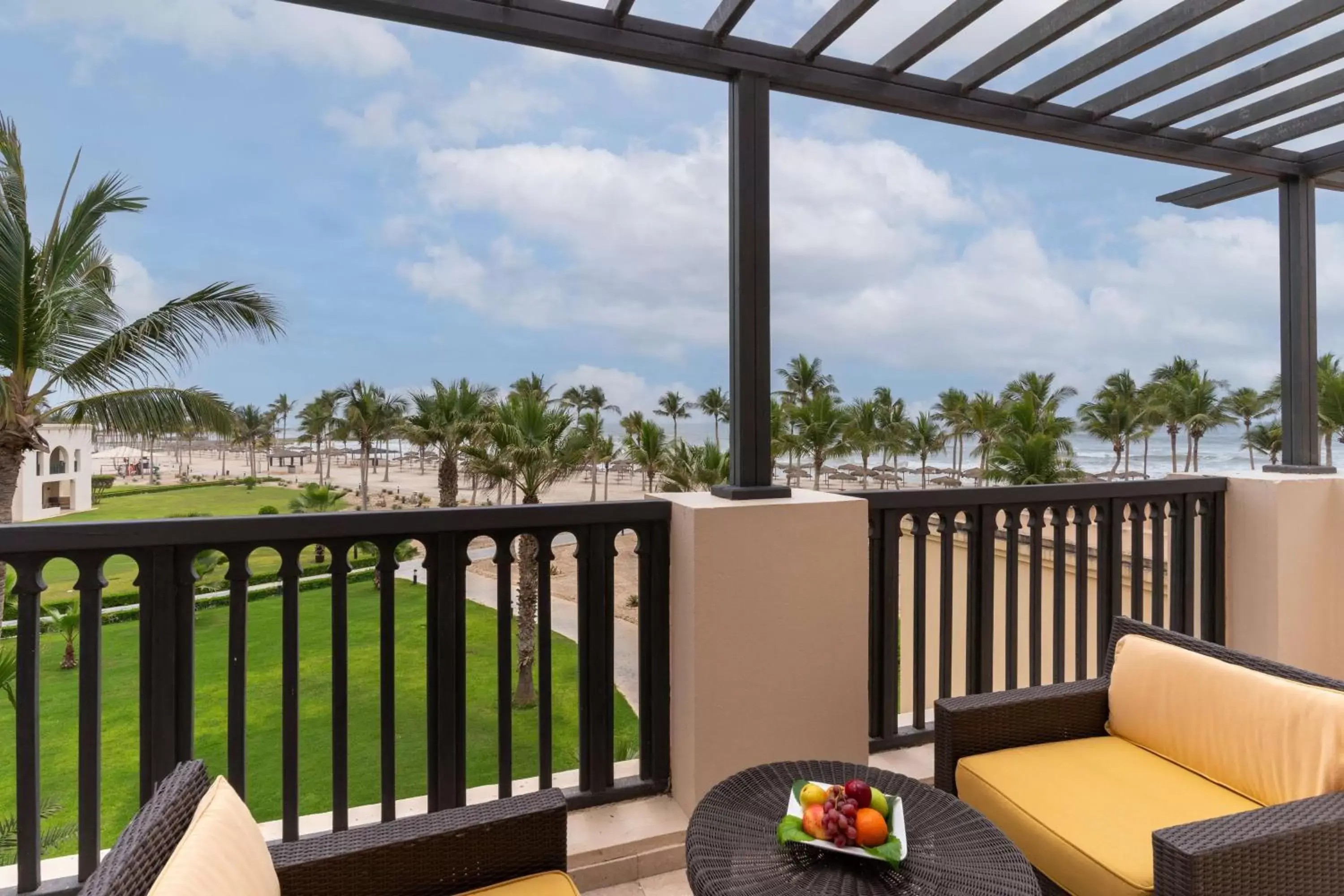View (from property/room), Balcony/Terrace in Salalah Rotana Resort