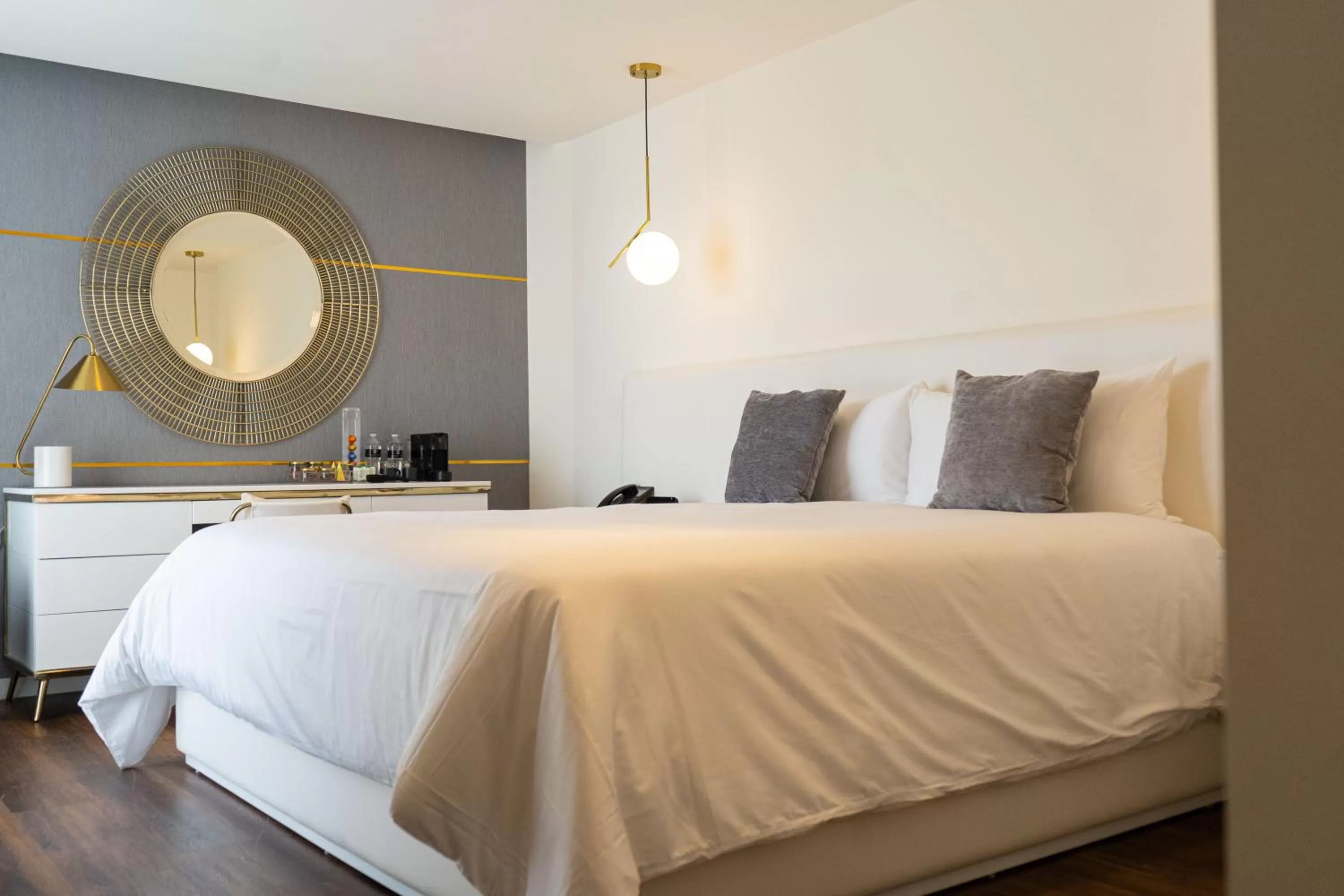 Bed in Casa Cuarzo Hotel Boutique