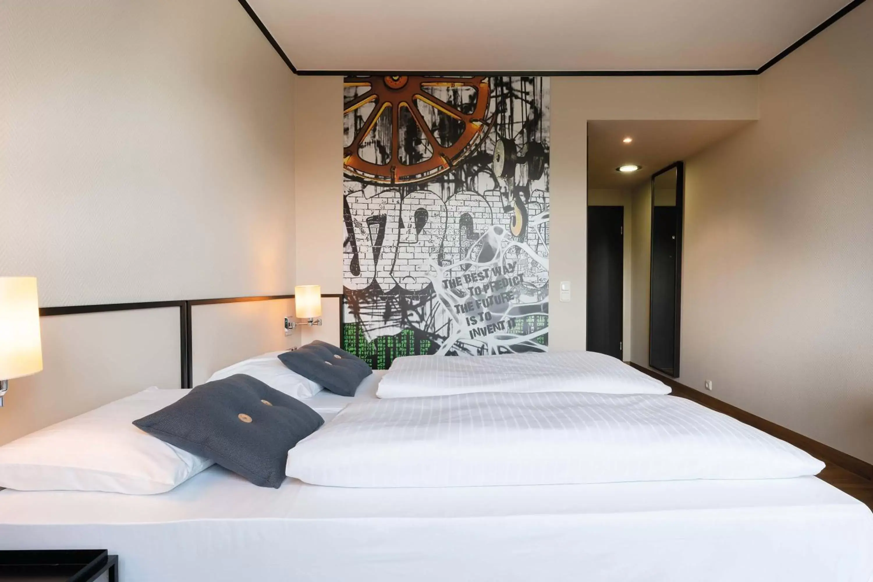 Bed in Seminaris Hotel Bad Honnef Bed in Seminaris Hotel Bad Honnef