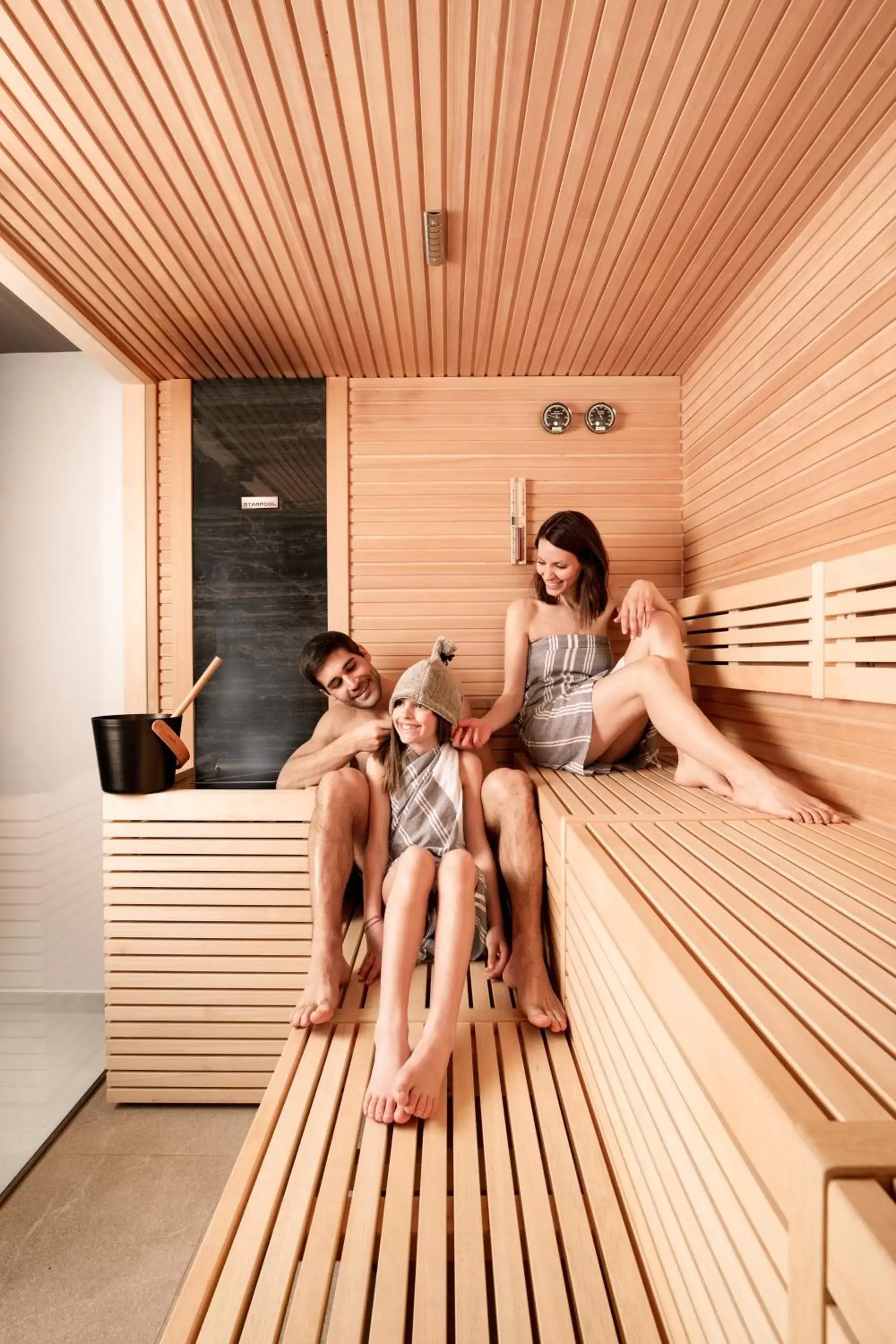 Sauna in Hotel Intermonti