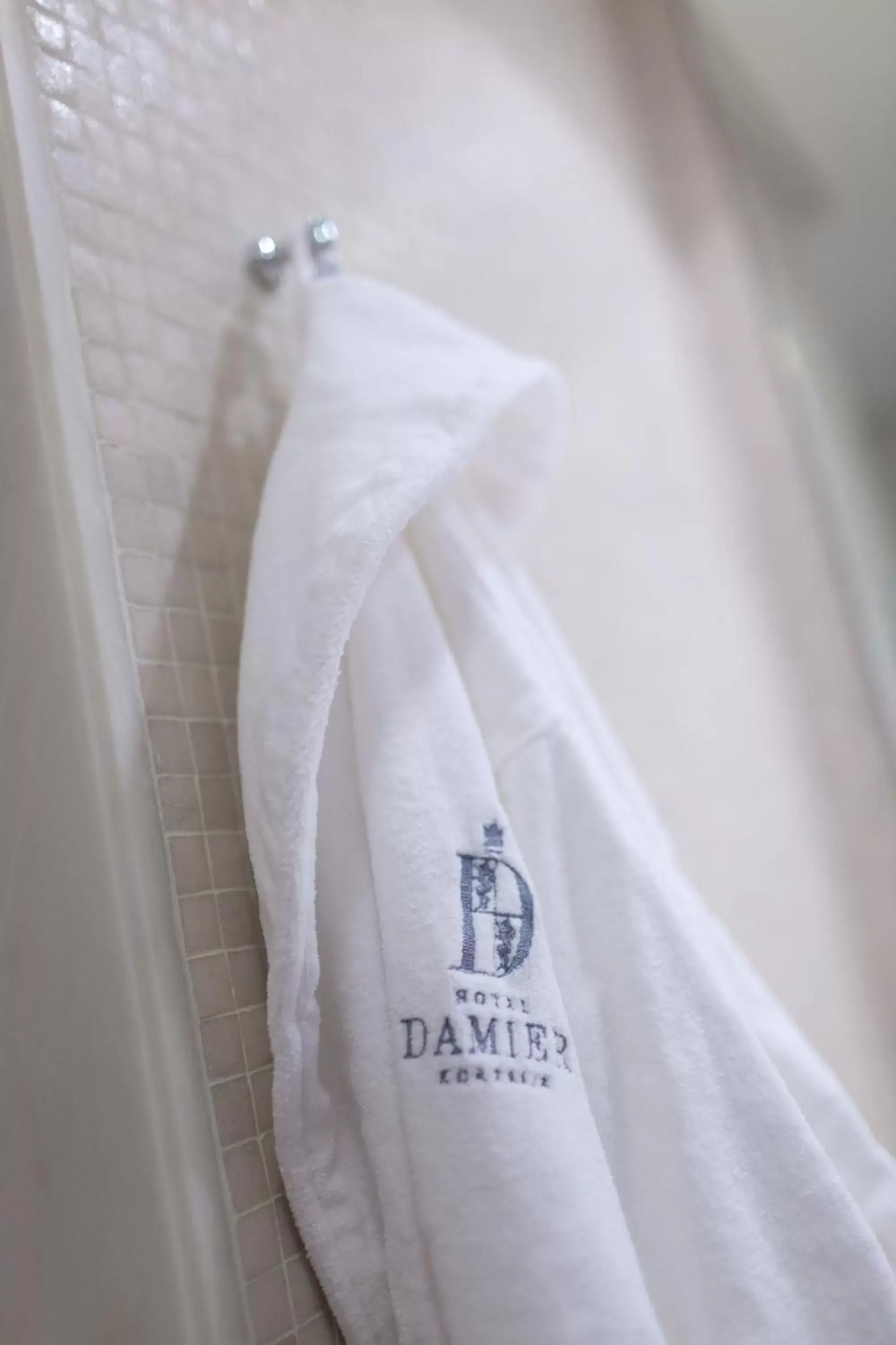 Decorative detail, Bathroom in Hotel Damier Kortrijk